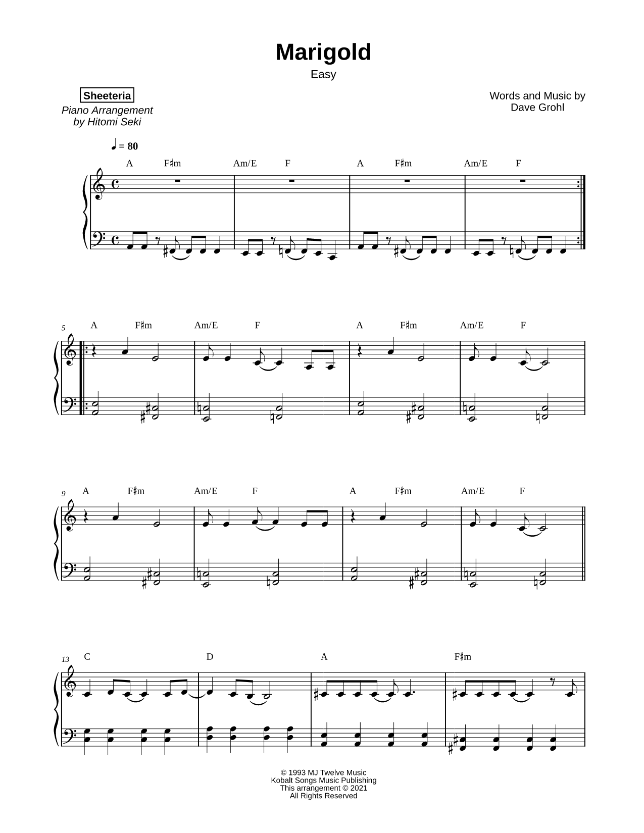 Marigold [easy]