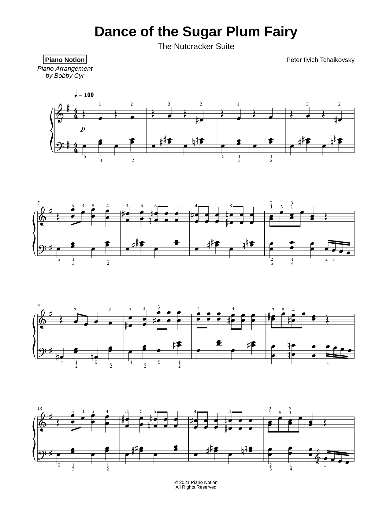 Dance of the Sugar Plum Fairy