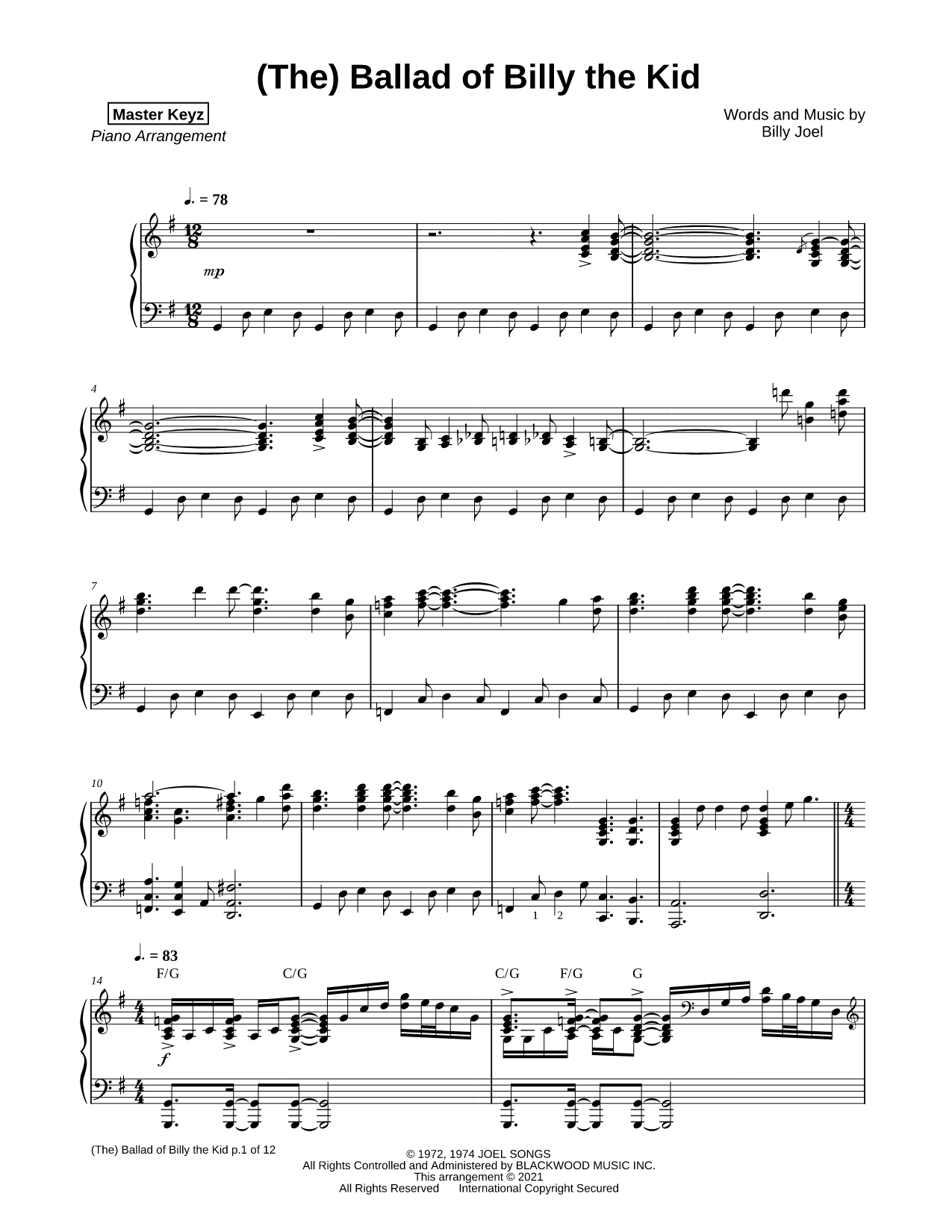 (The) Ballad of Billy the Kid