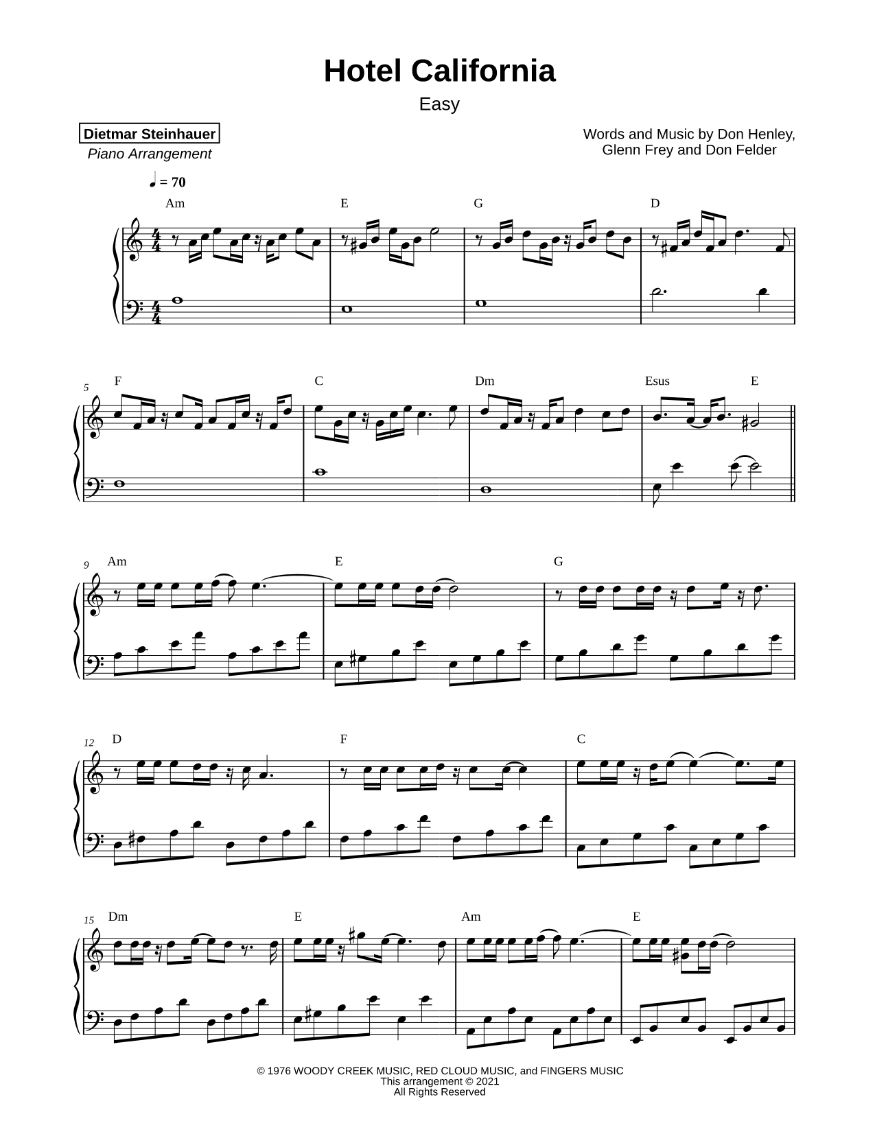 Hotel California [easy]