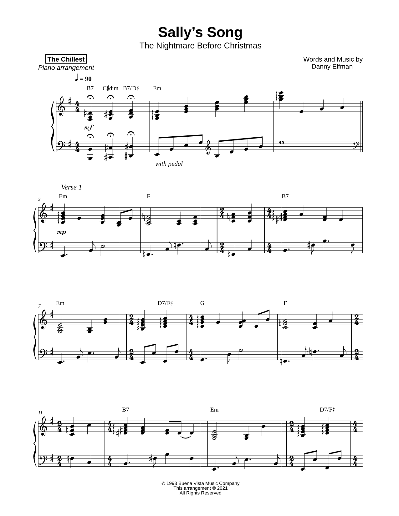 Sally's Song