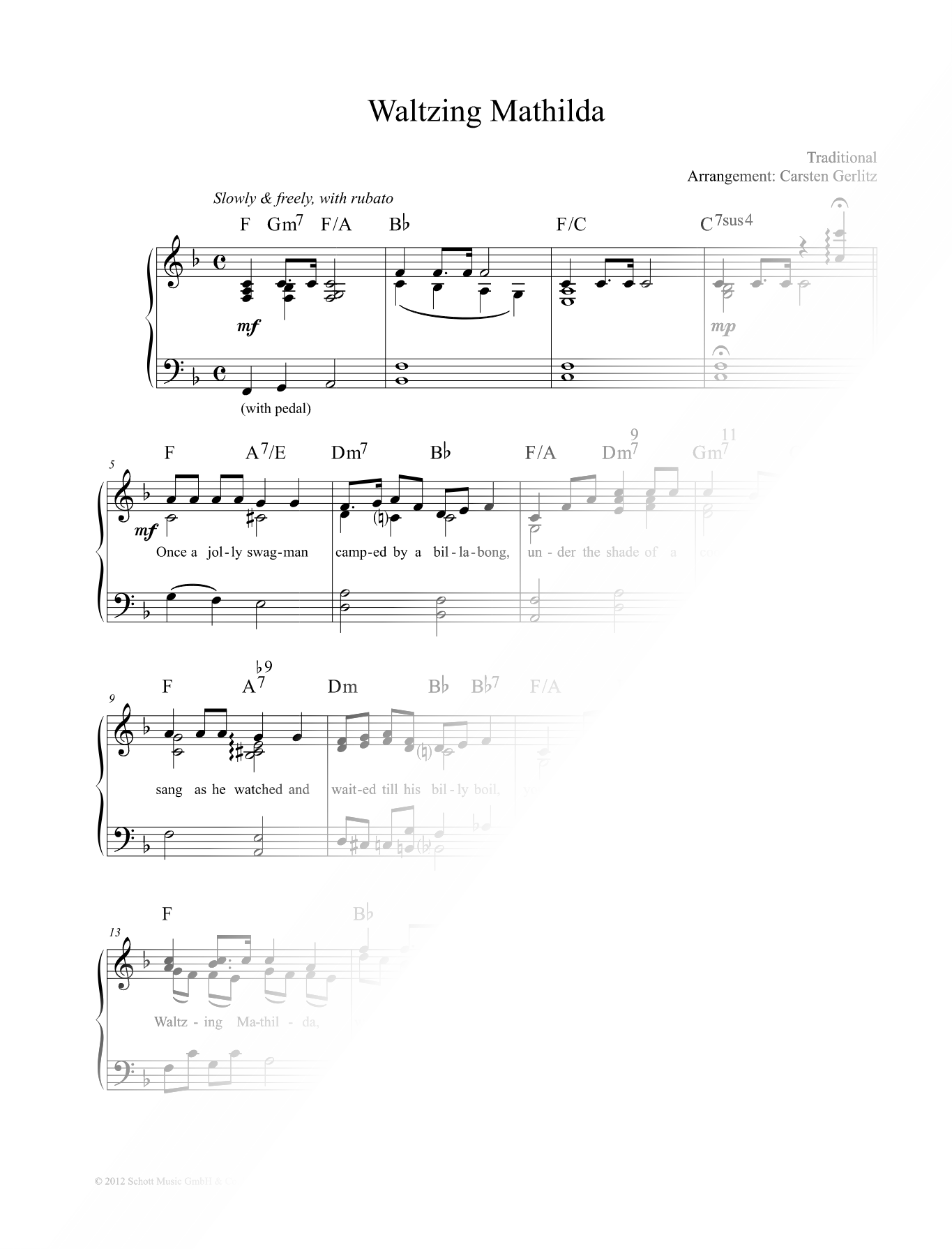 Waltzing Matilda