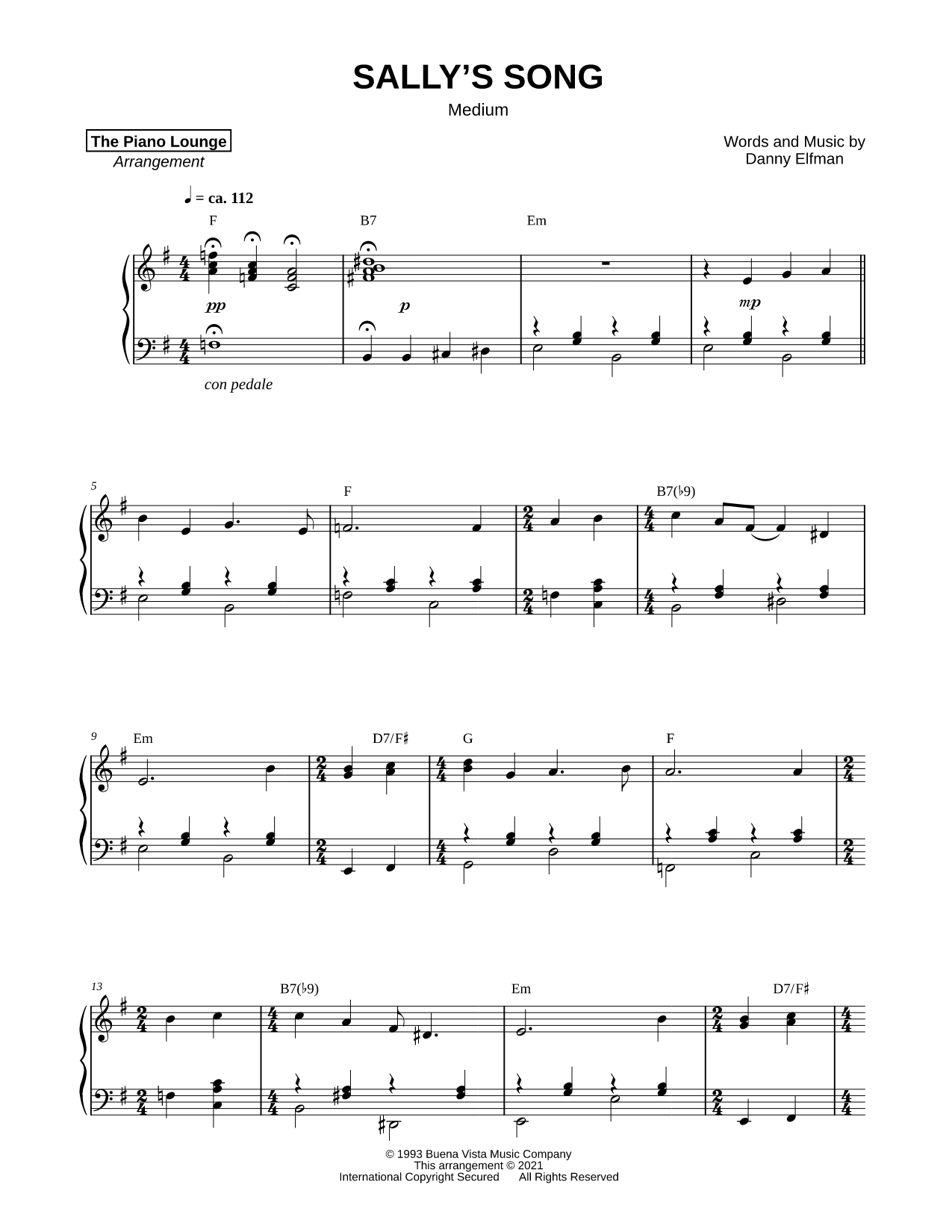 Sally's Song [medium]