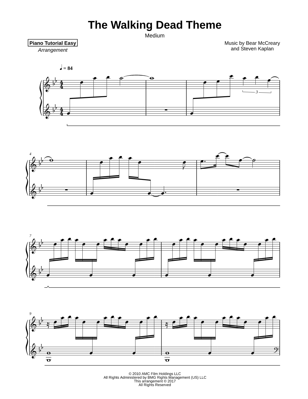 The Walking Dead Theme