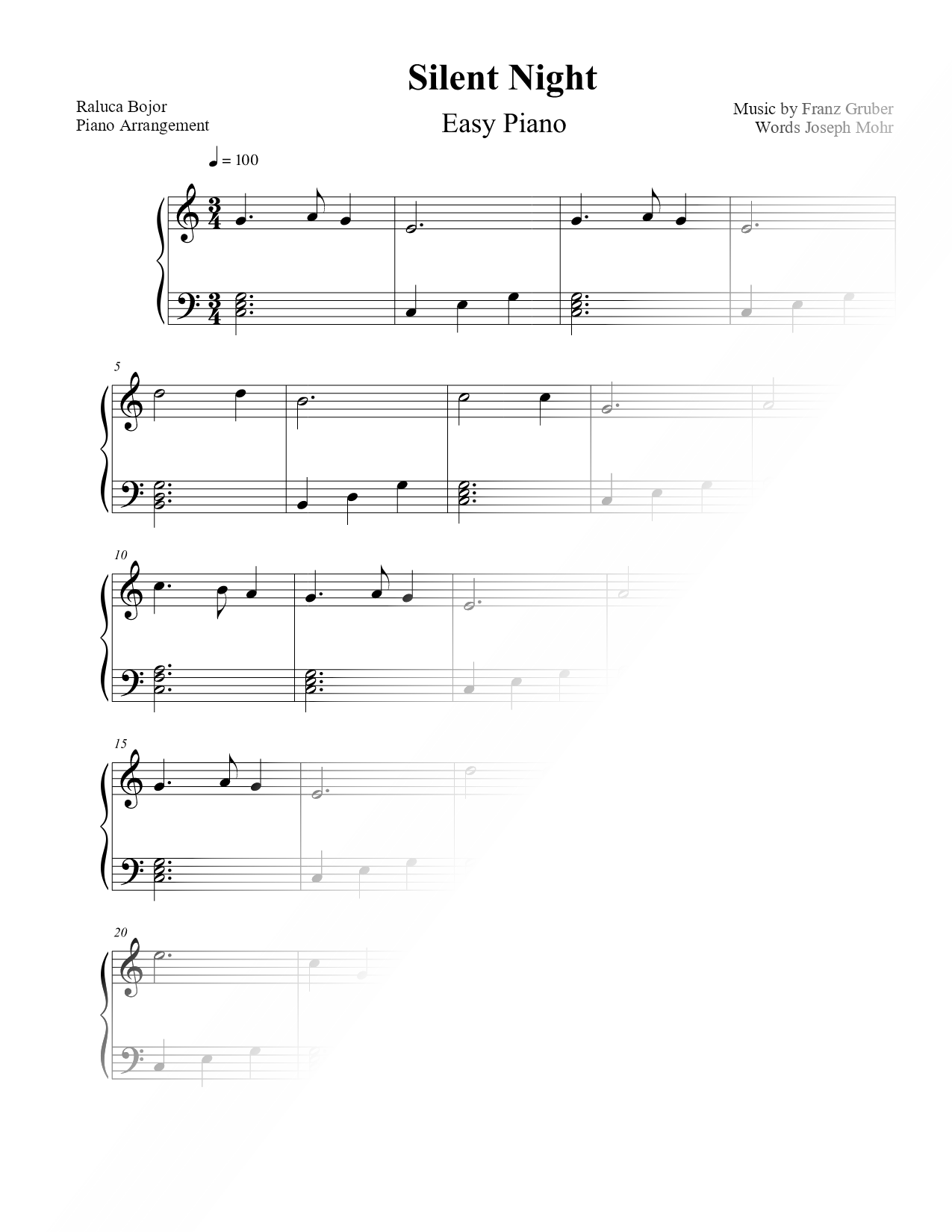 Silent Night [easy]