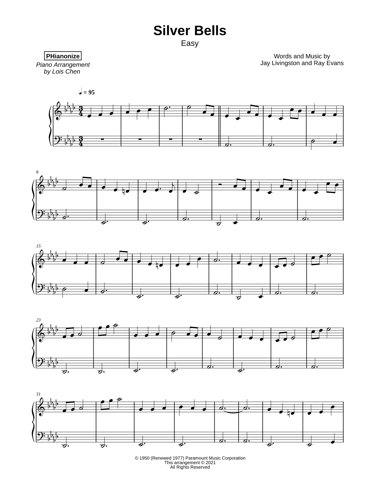 Silver Bells [easy]