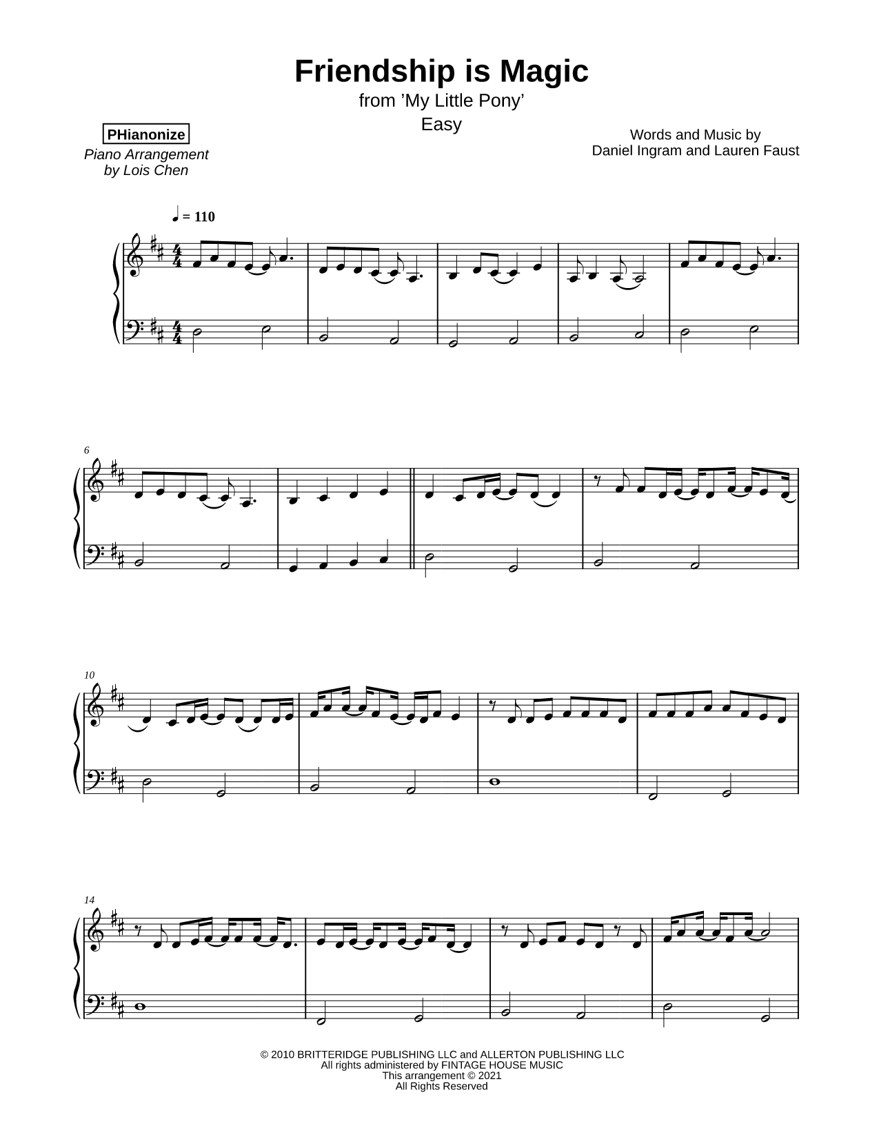 My Little Pony (Friendship Is Magic) [easy]