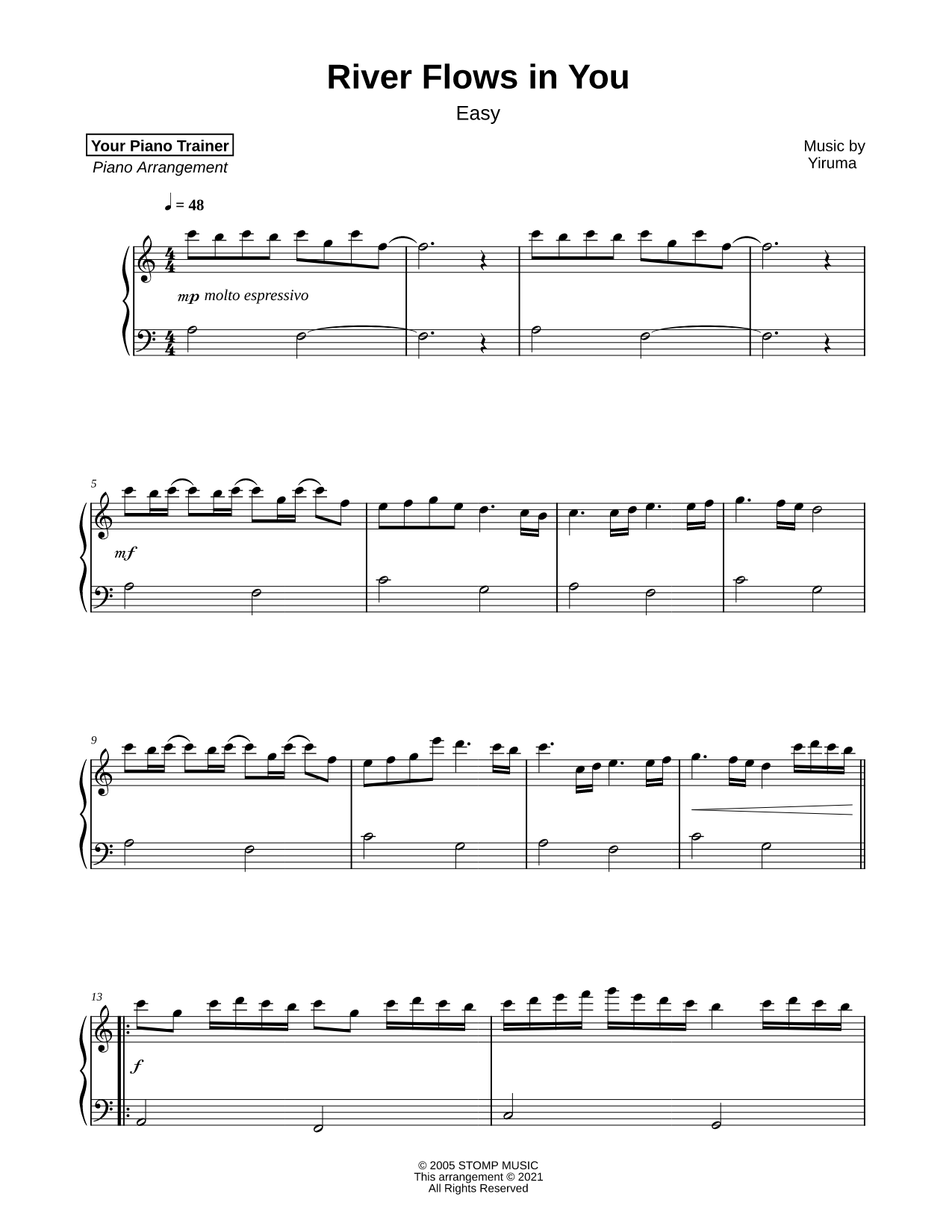 River Flows in You [easy]