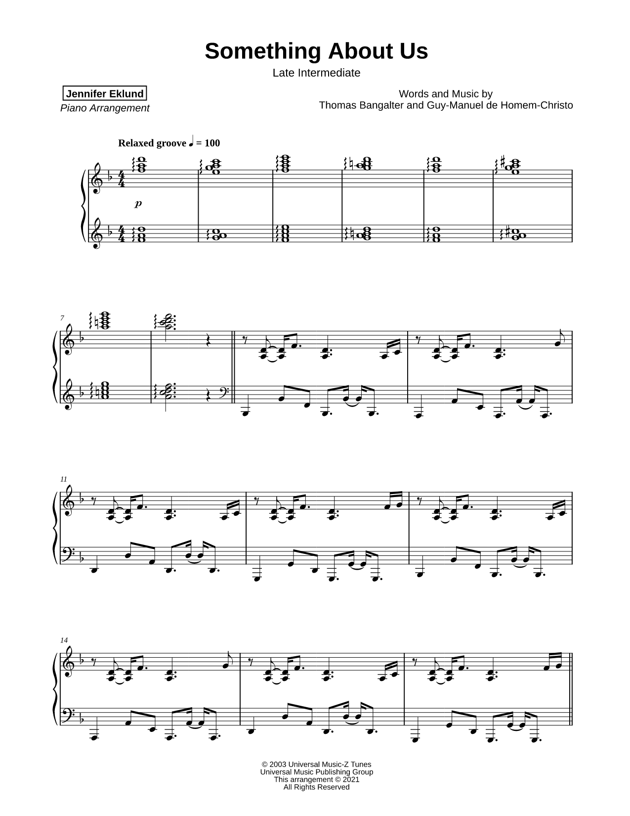 Something About Us [late intermediate]