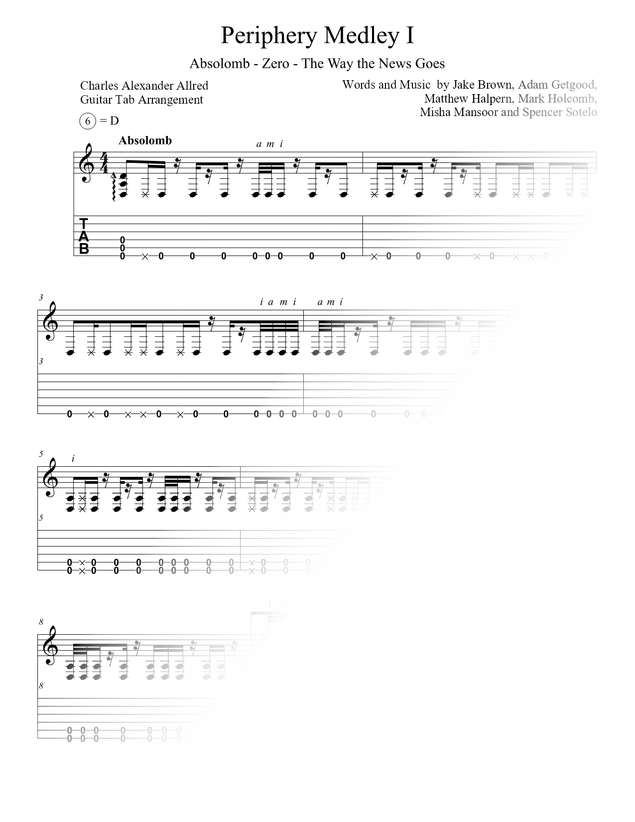 Periphery Medley I