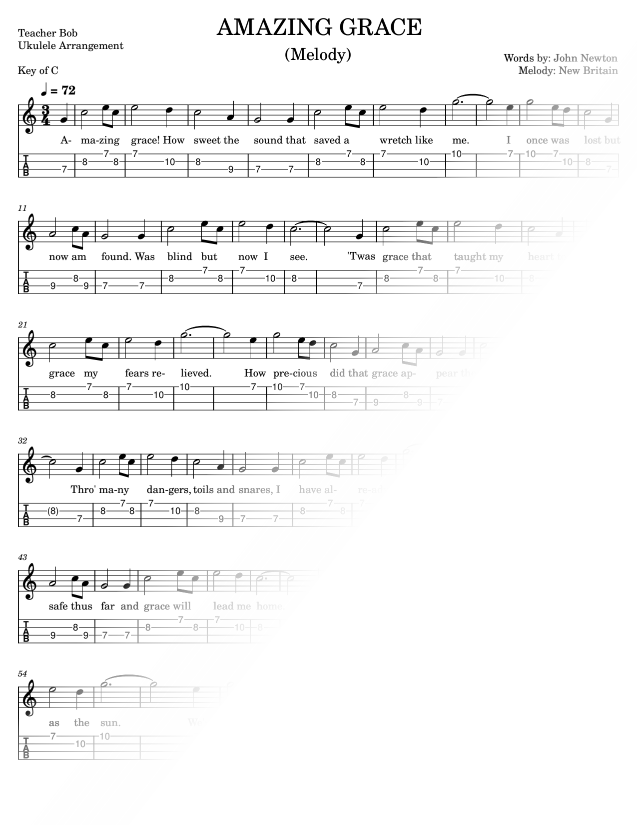 Amazing Grace