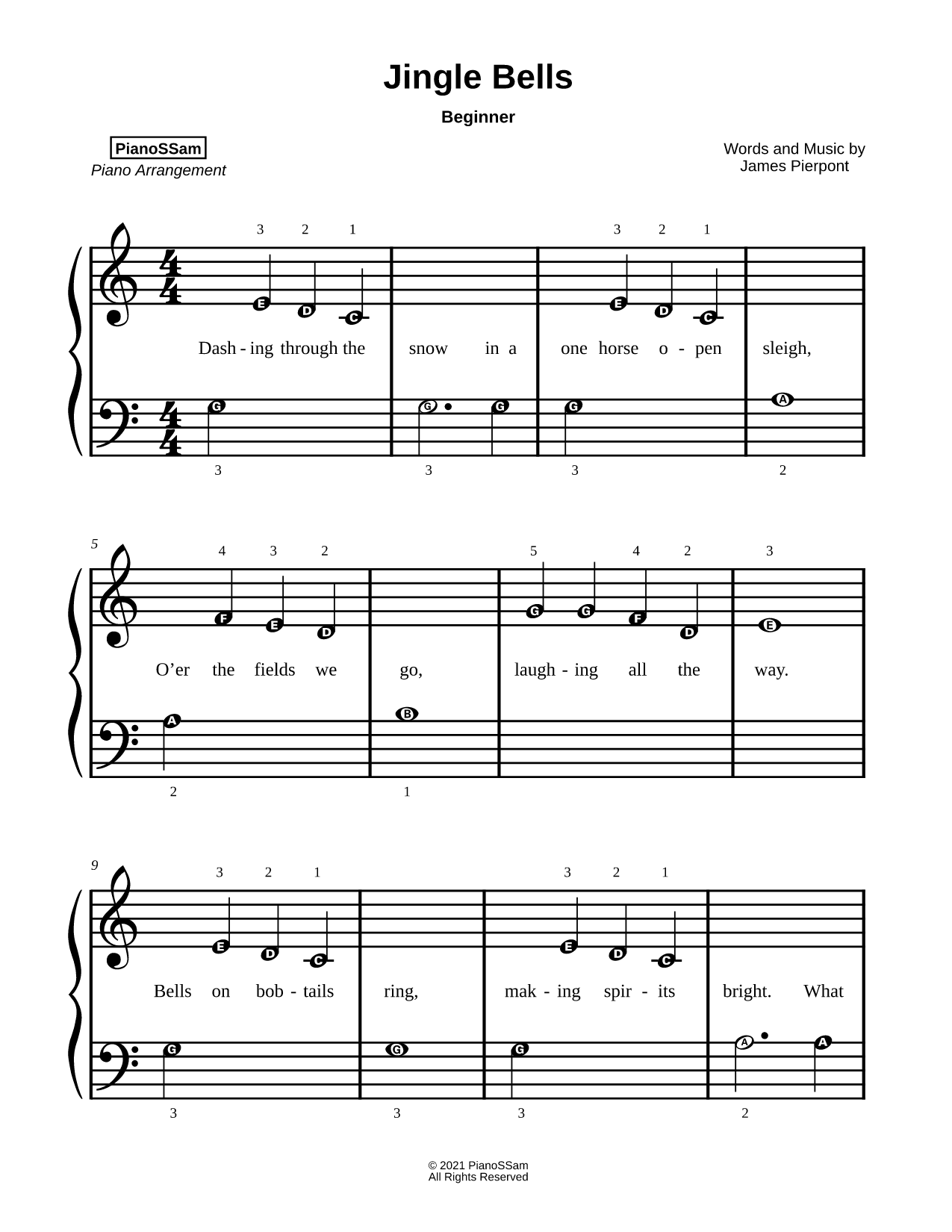 Jingle Bells [beginner]