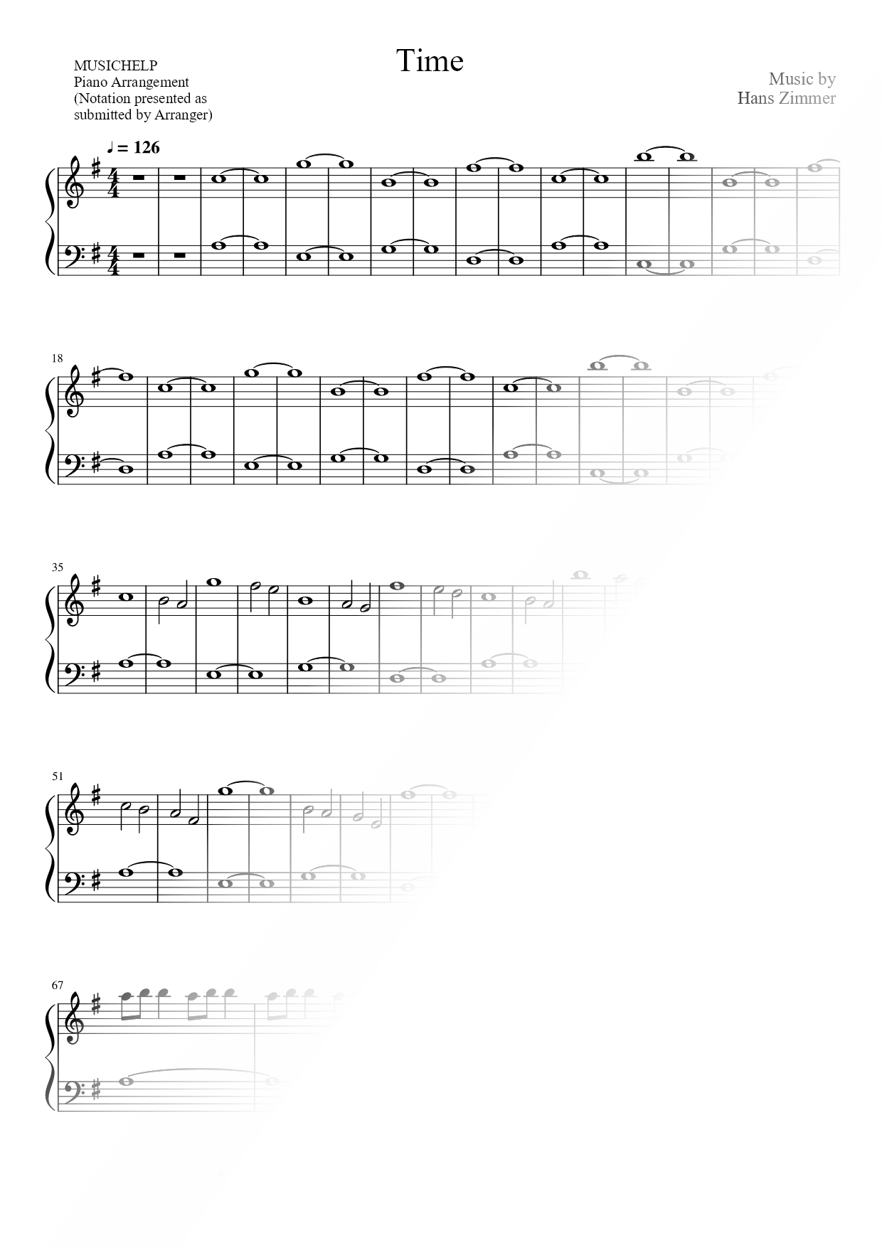 Time [slow easy]