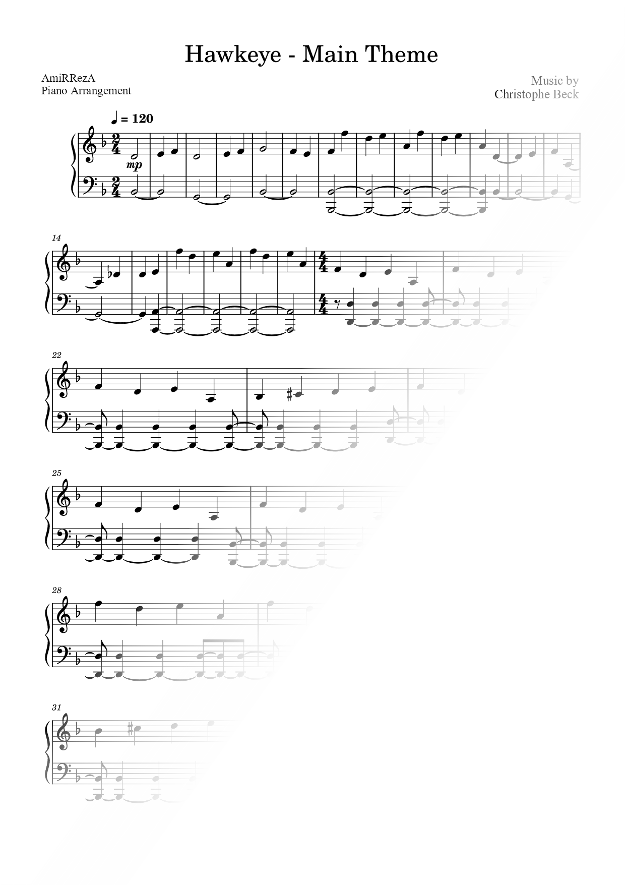 Hawkeye (Main Theme)