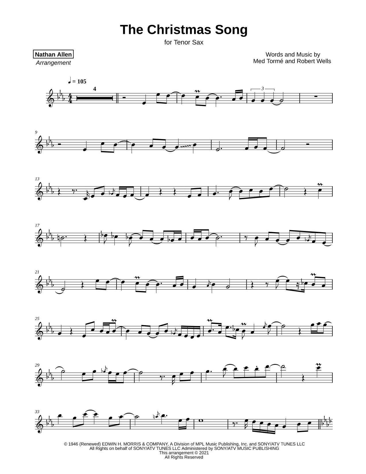 The Christmas Song (Chestnuts Roasting on an Open Fire)