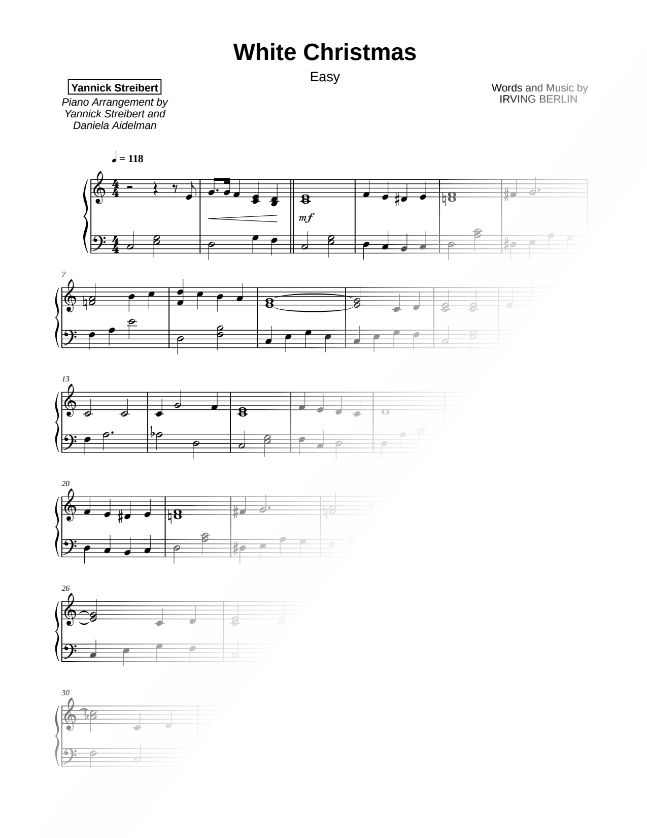 White Christmas [easy]