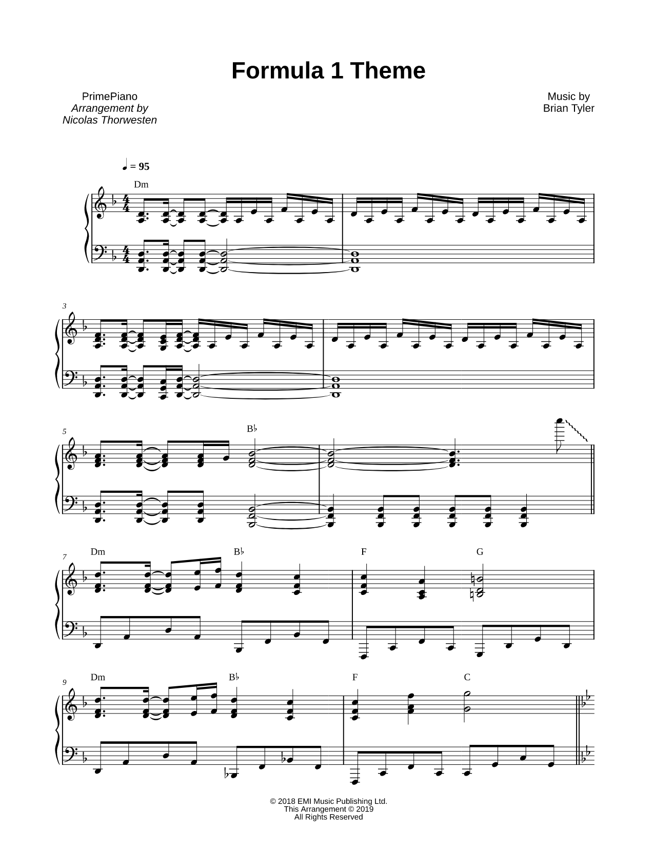 Formula 1 Theme