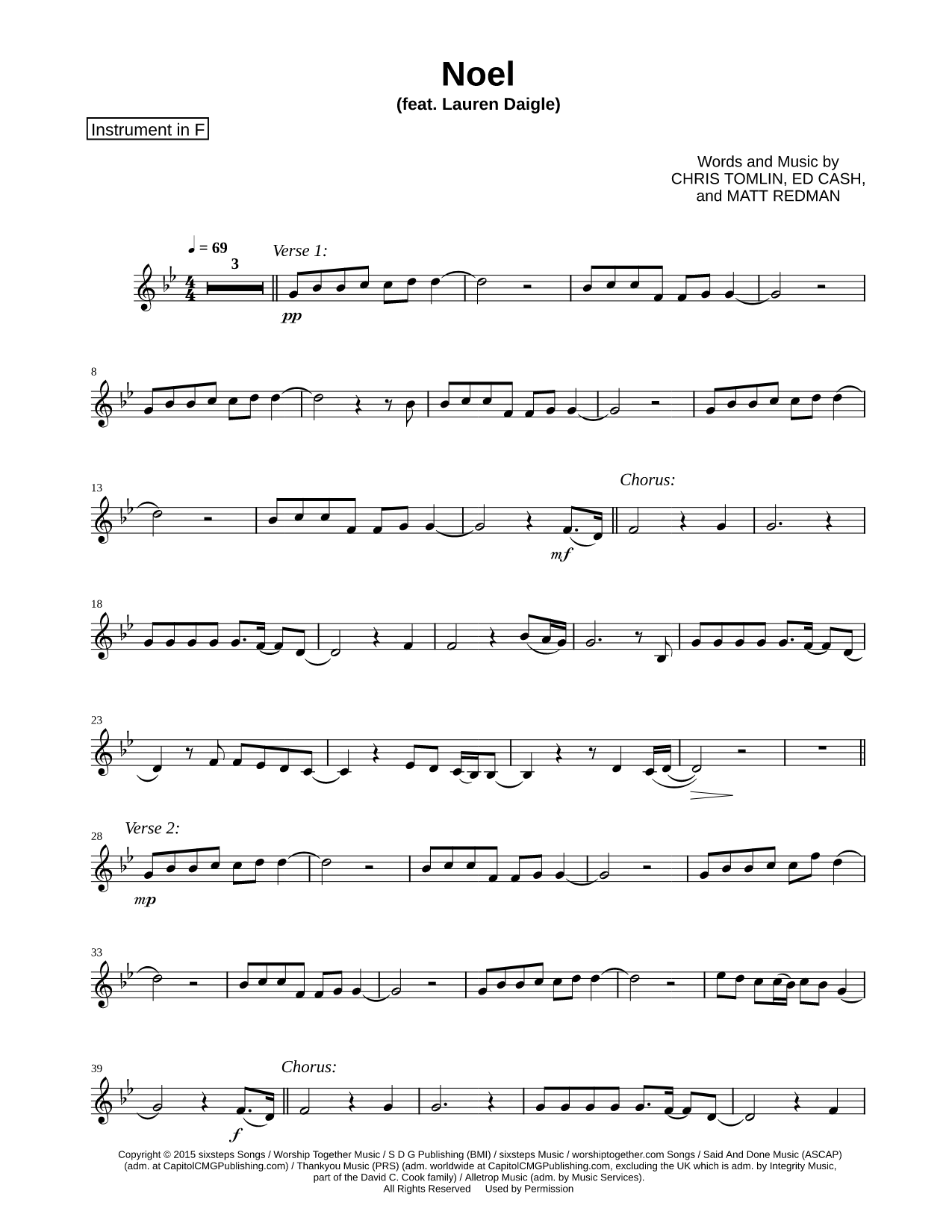Noel - F Instrument