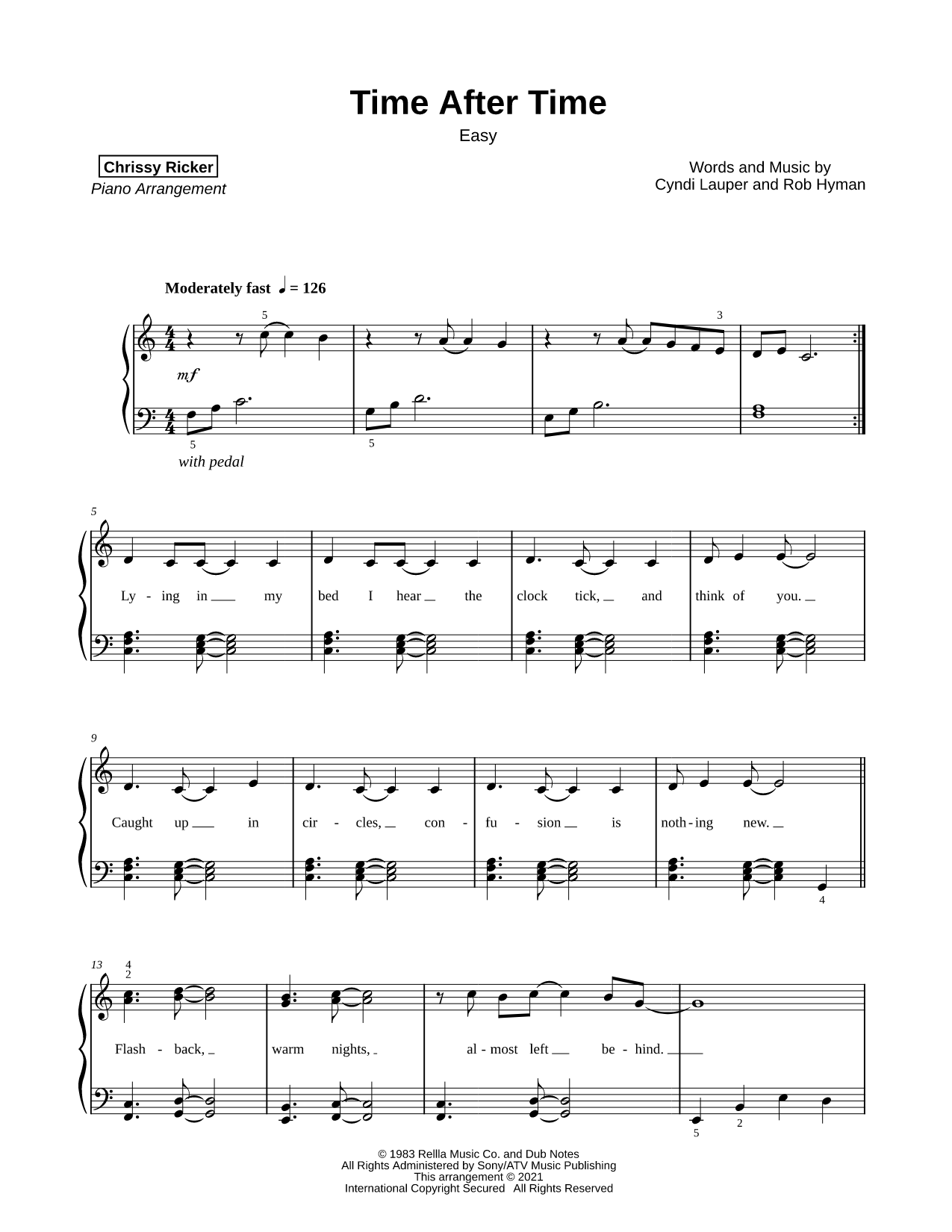 Time After Time [easy]