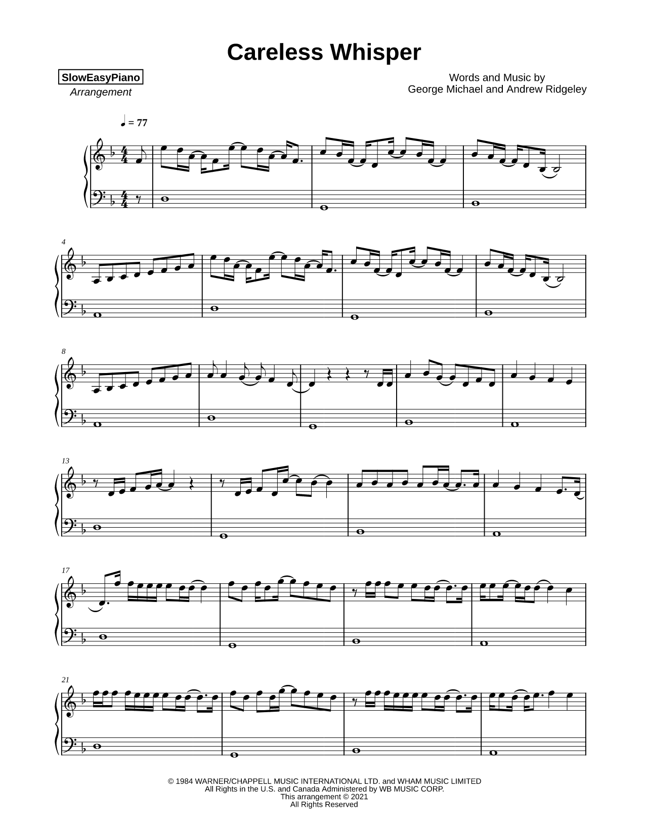 Careless Whisper