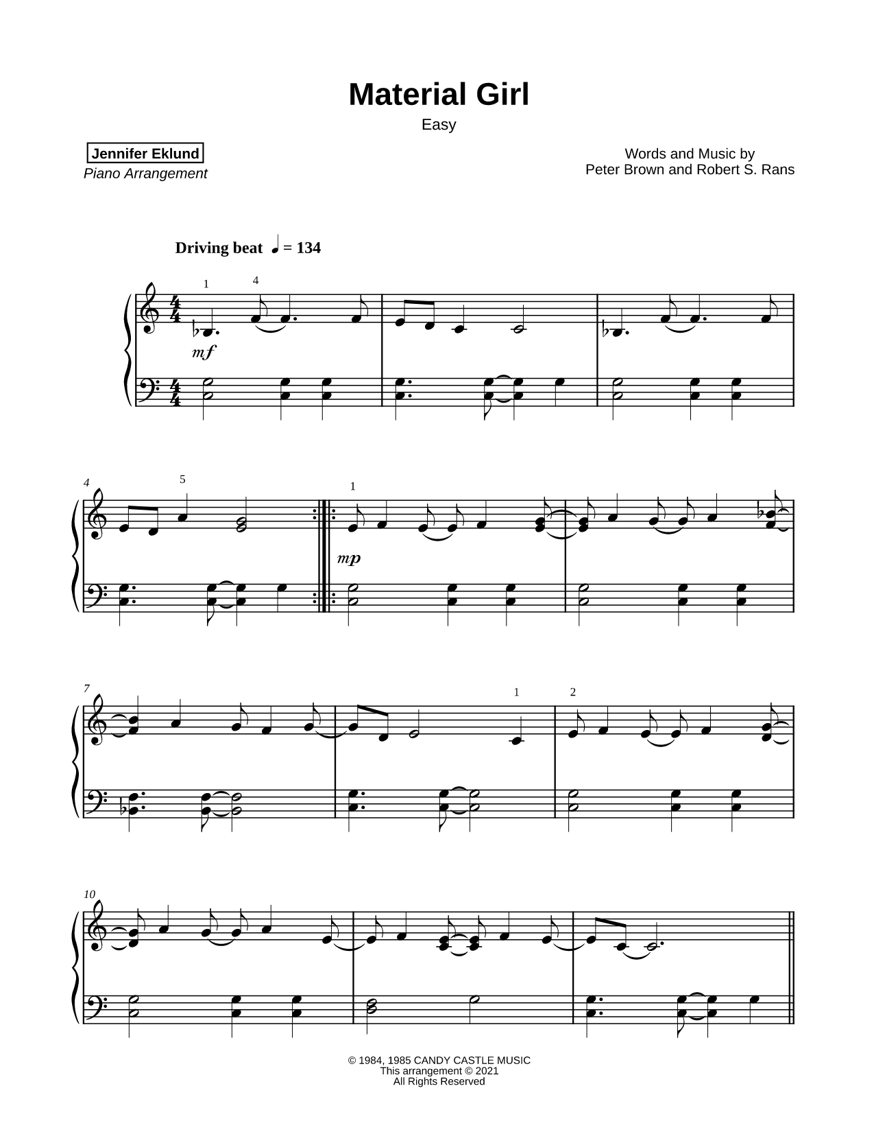 Material Girl [easy]