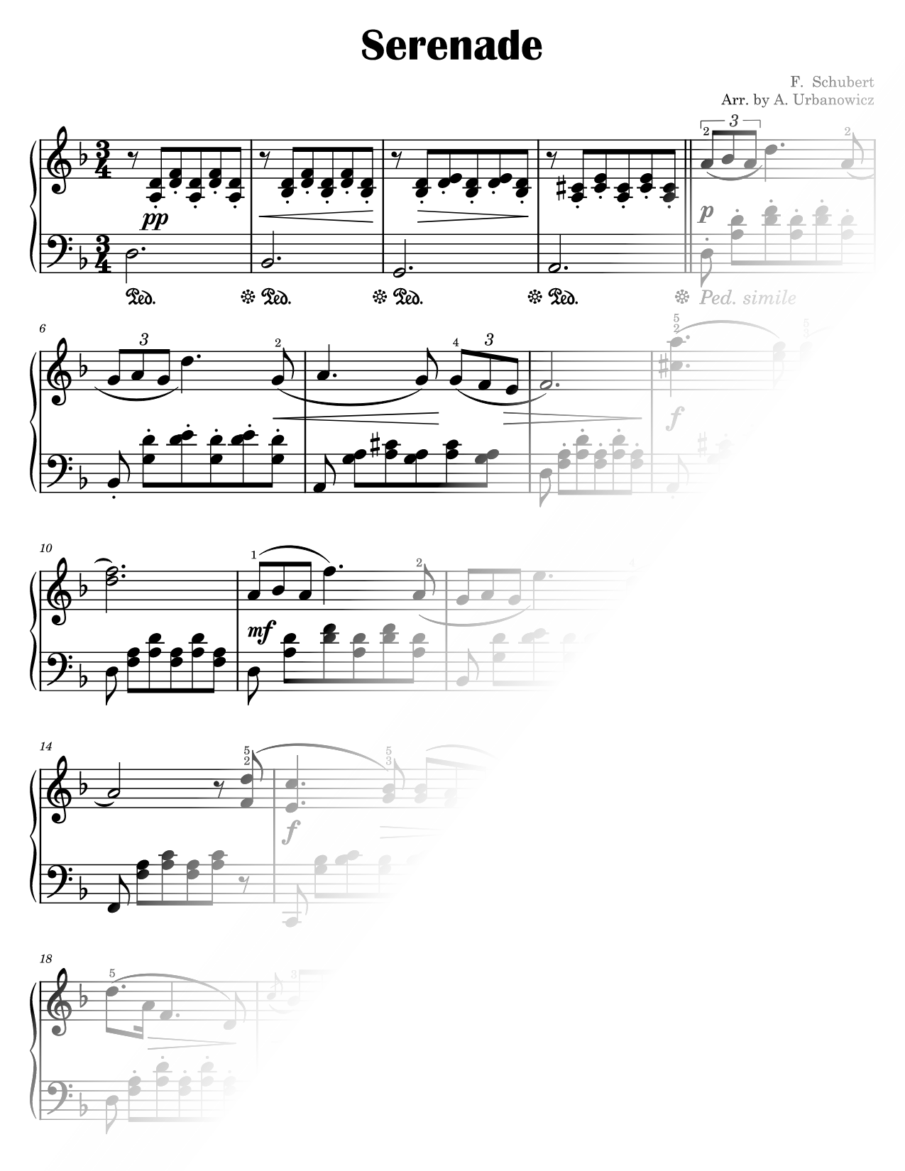 Serenade (Ständchen)