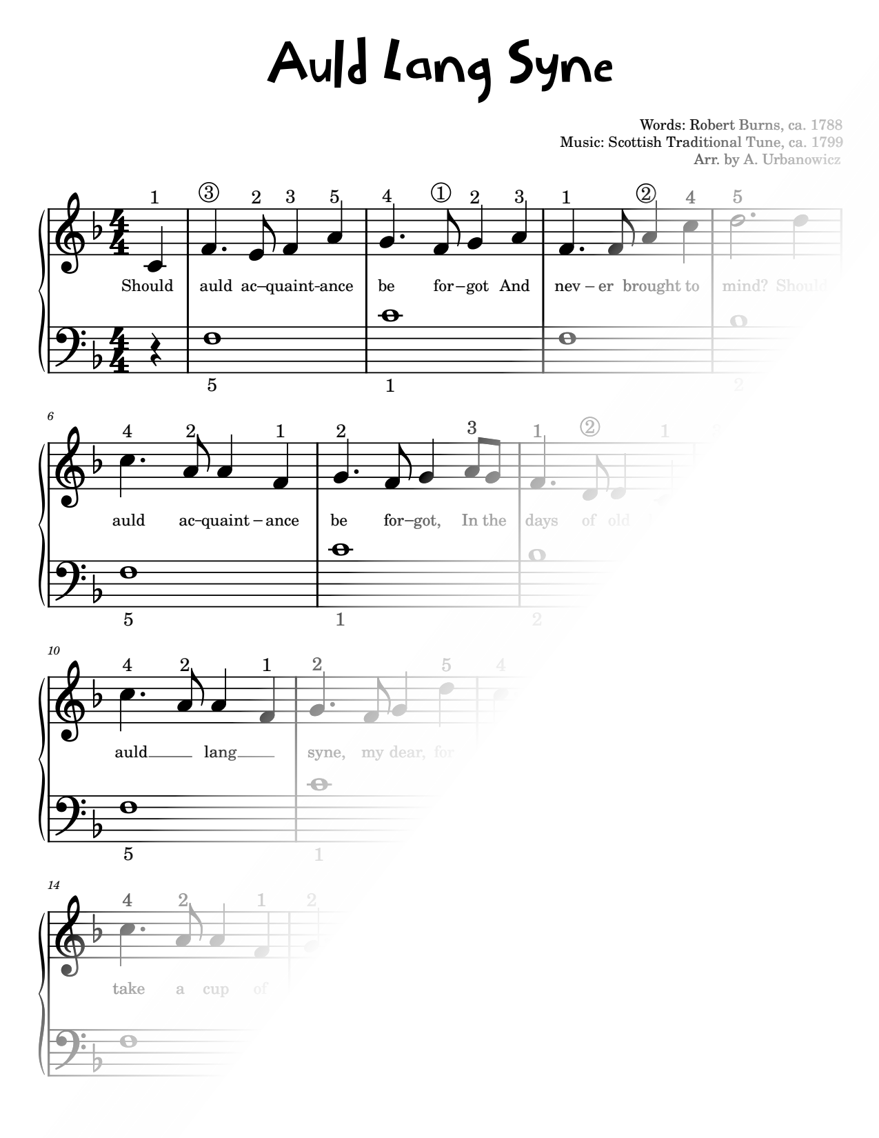 Auld Lang Syne