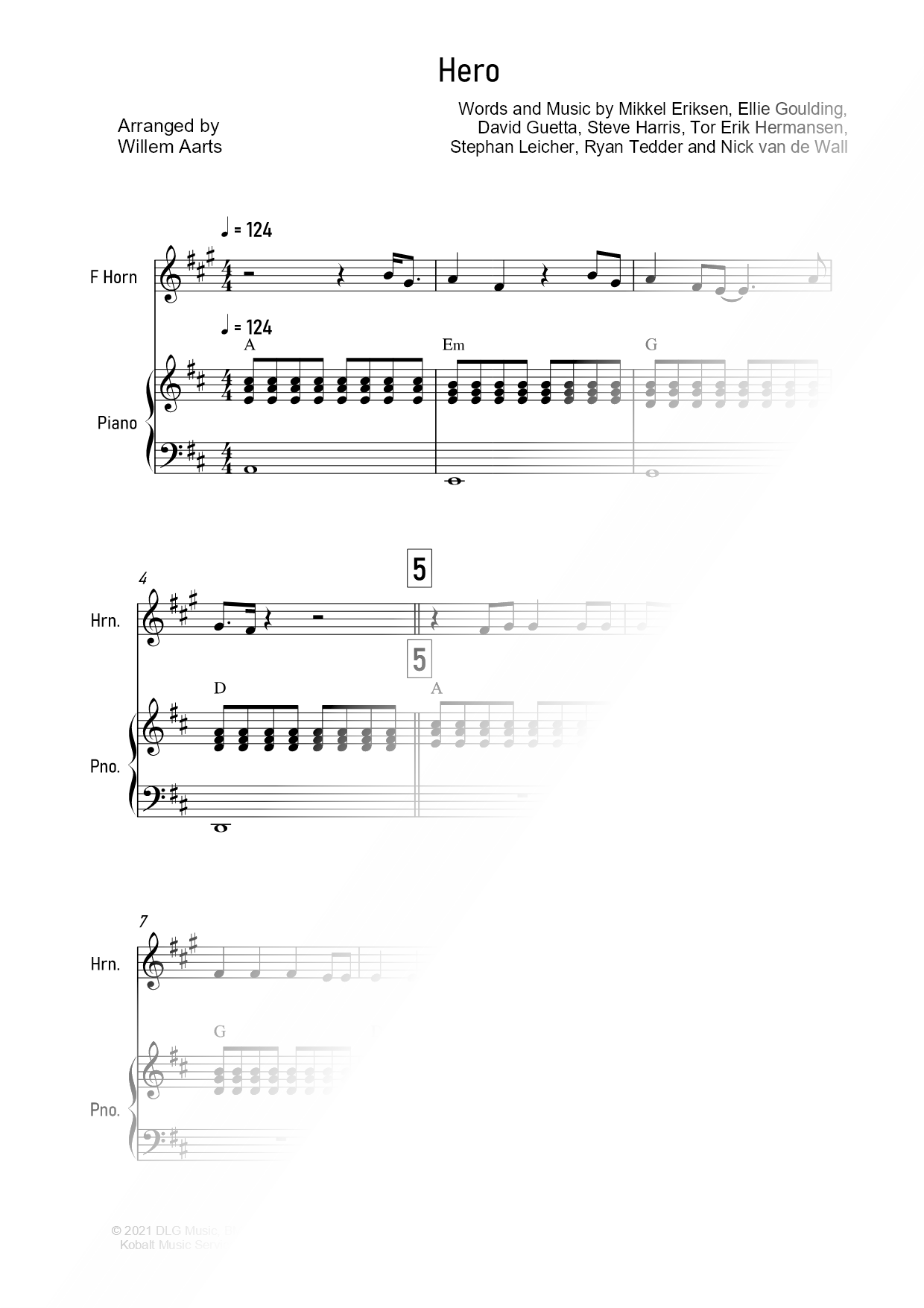 Hero - French Horn & Piano