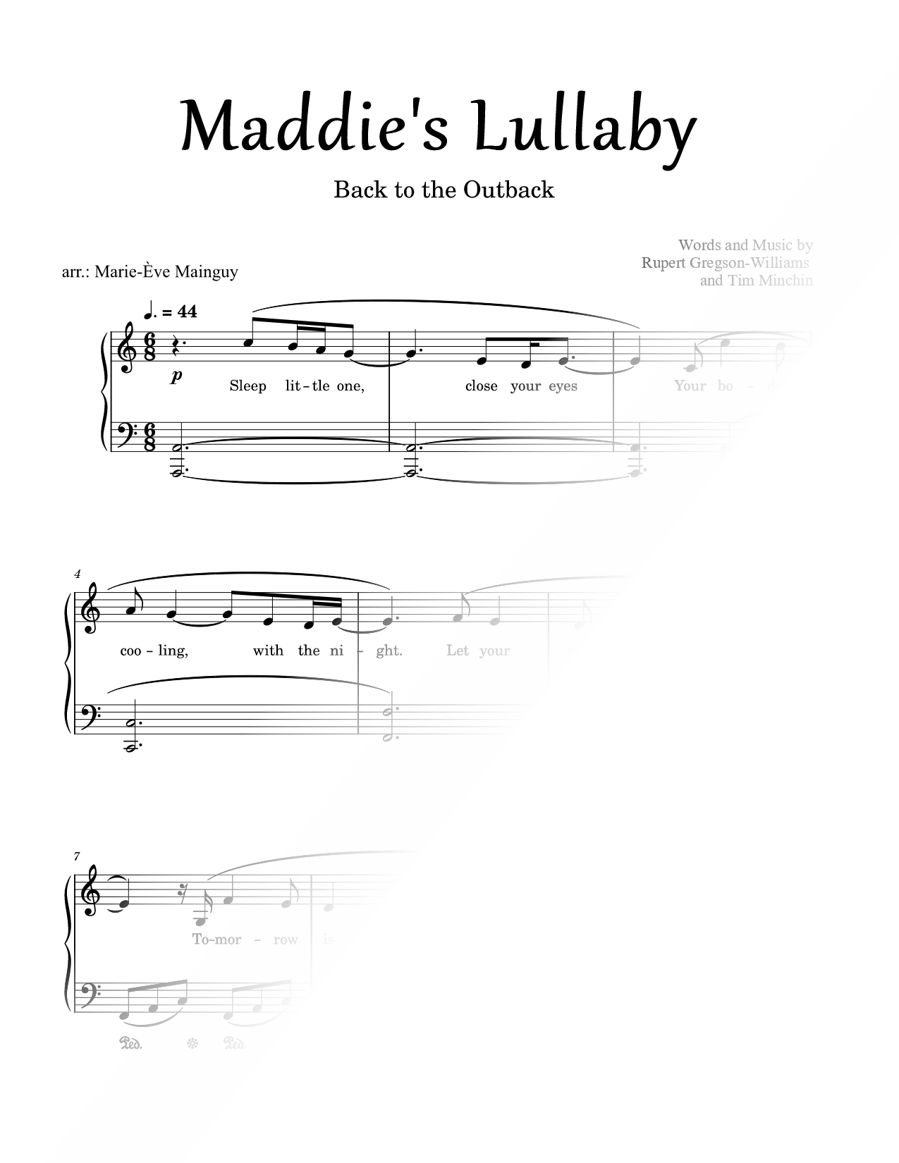 Maddie's Lullaby