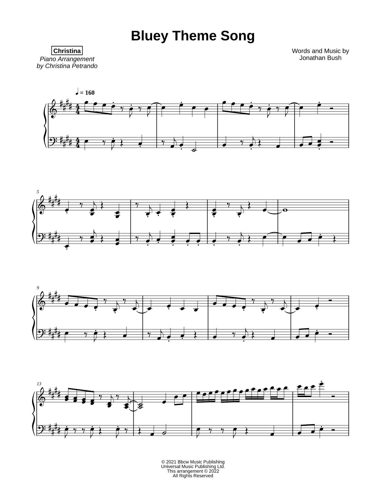 Bluey Theme Song