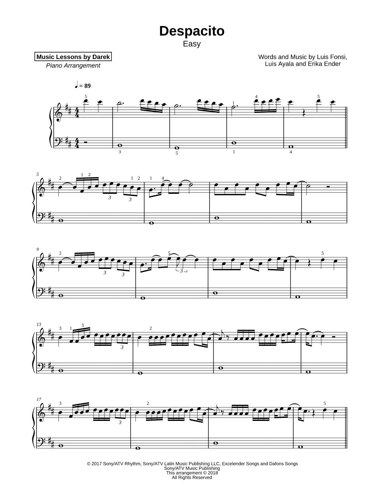 Despacito [easy]