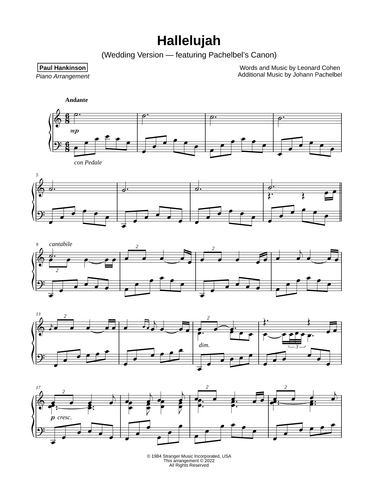 Hallelujah (Wedding Version)