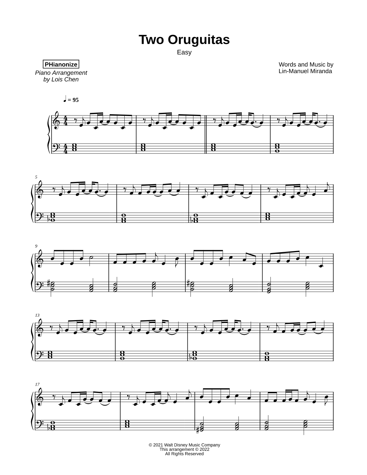 Two Oruguitas [easy]