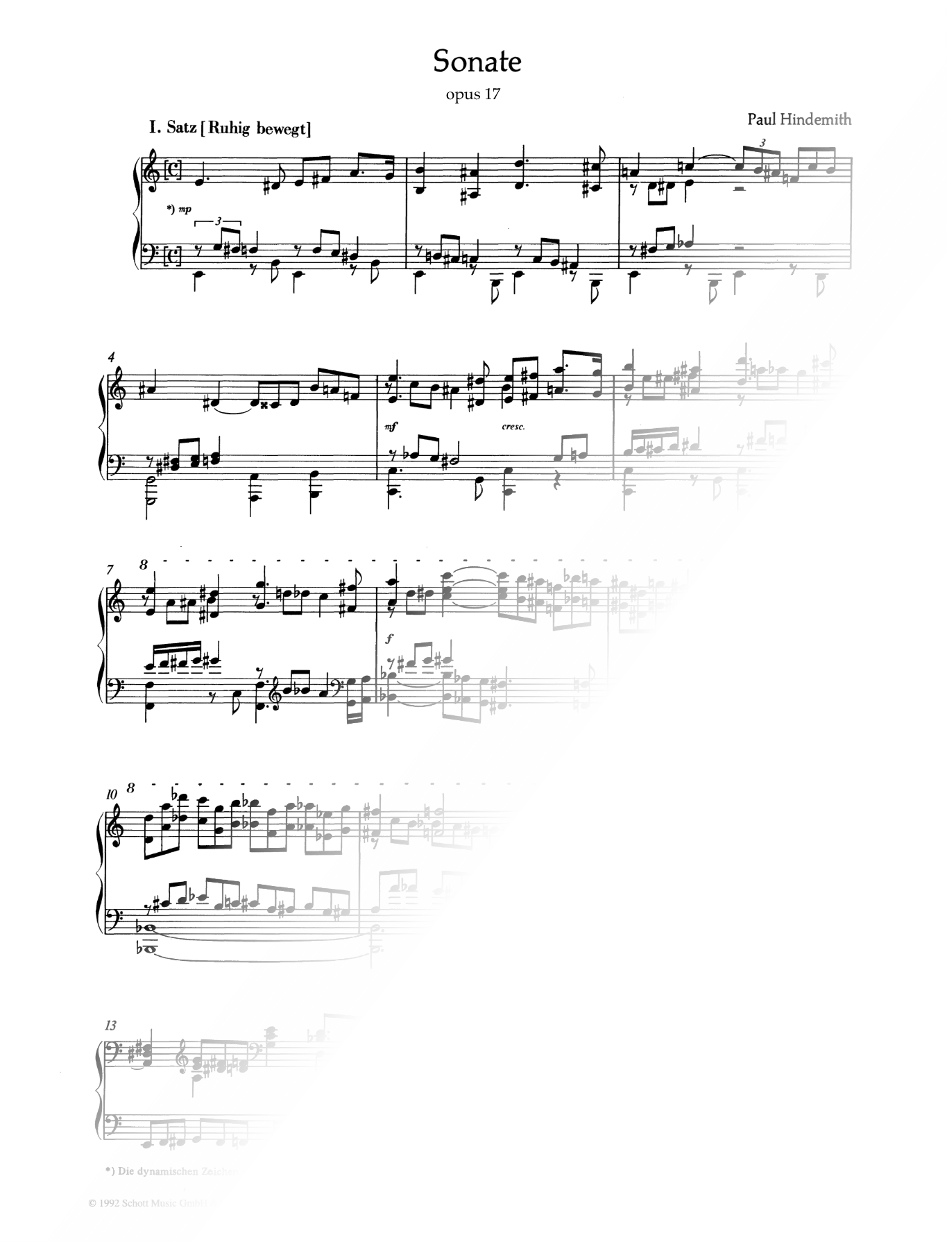 Piano Sonata, Op. 17
