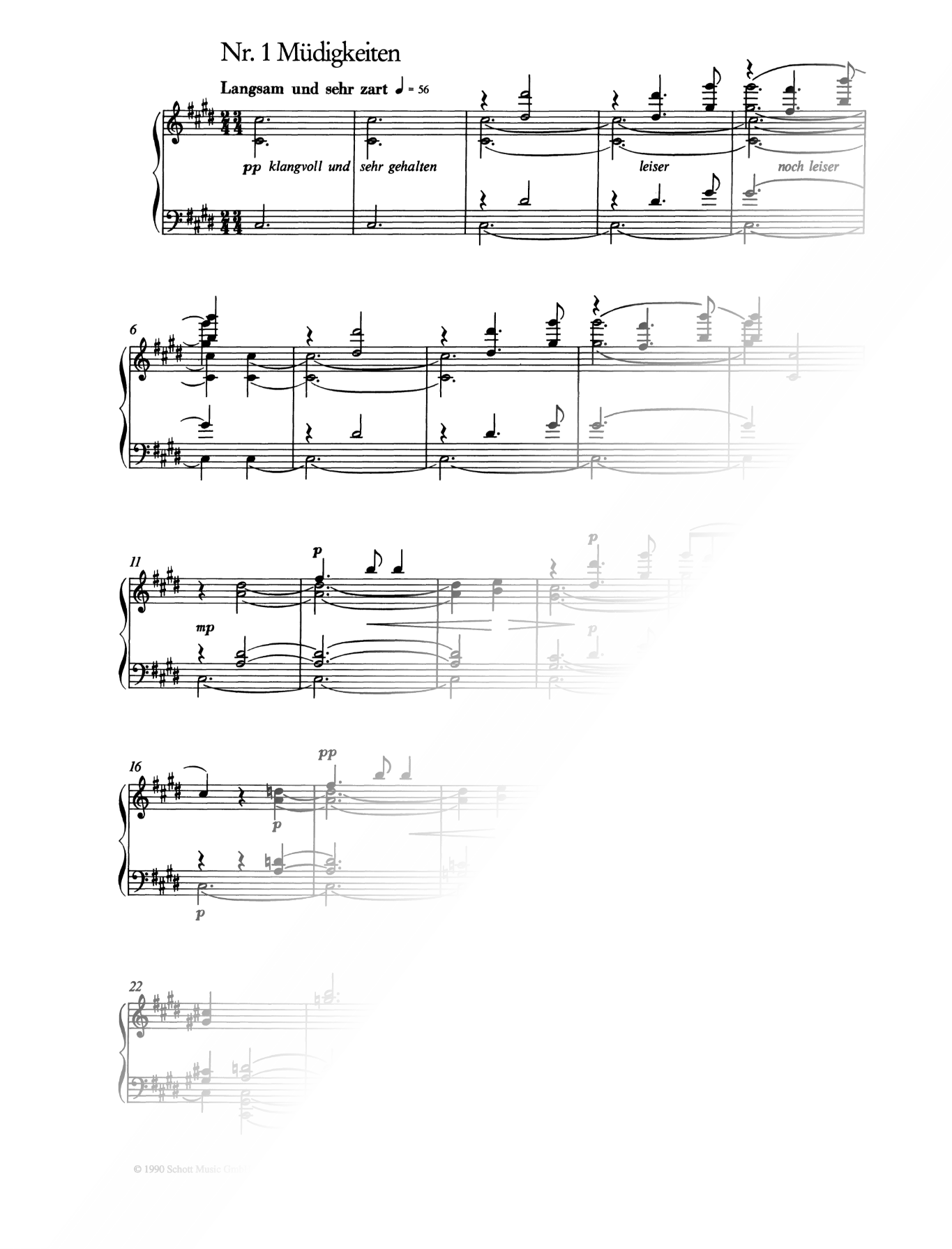 In einer Nacht…, Op. 15