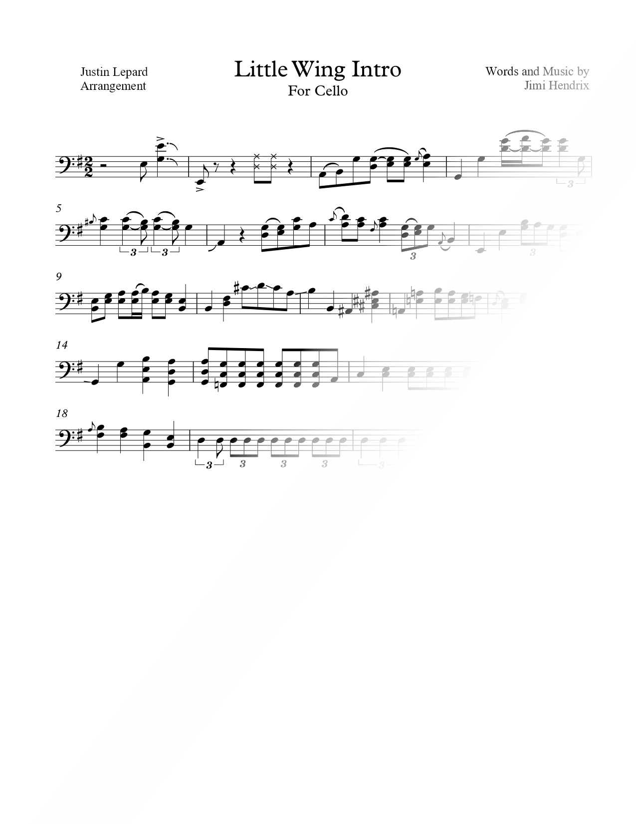Little Wing [intro]