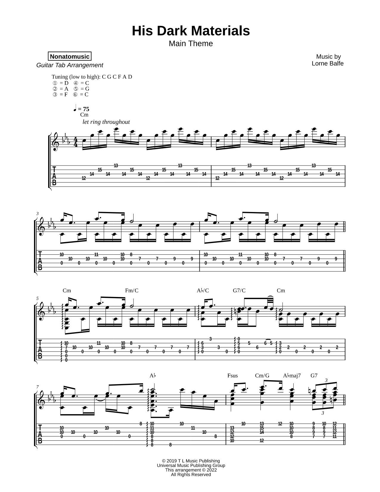 His Dark Materials (Main Theme)