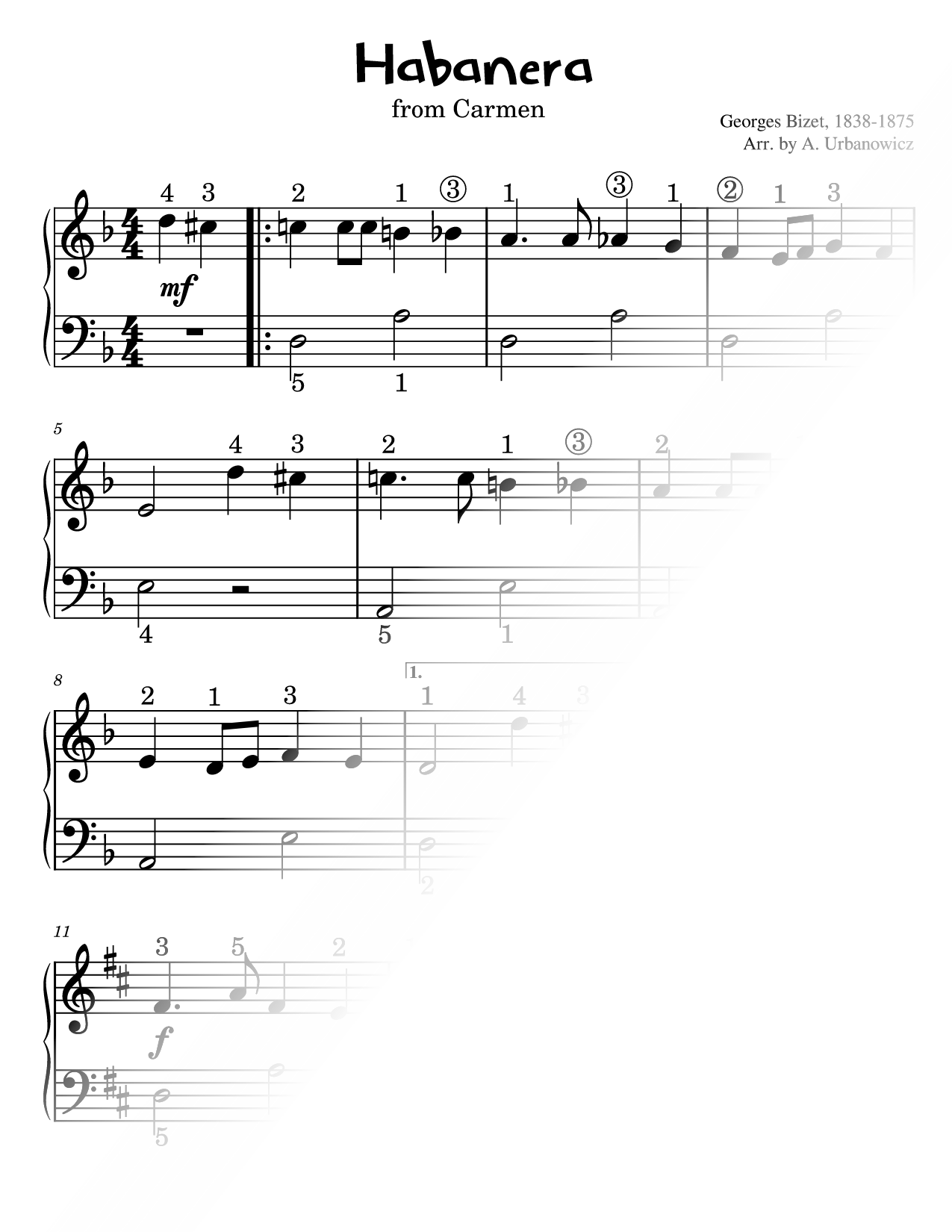 Habanera [easy]