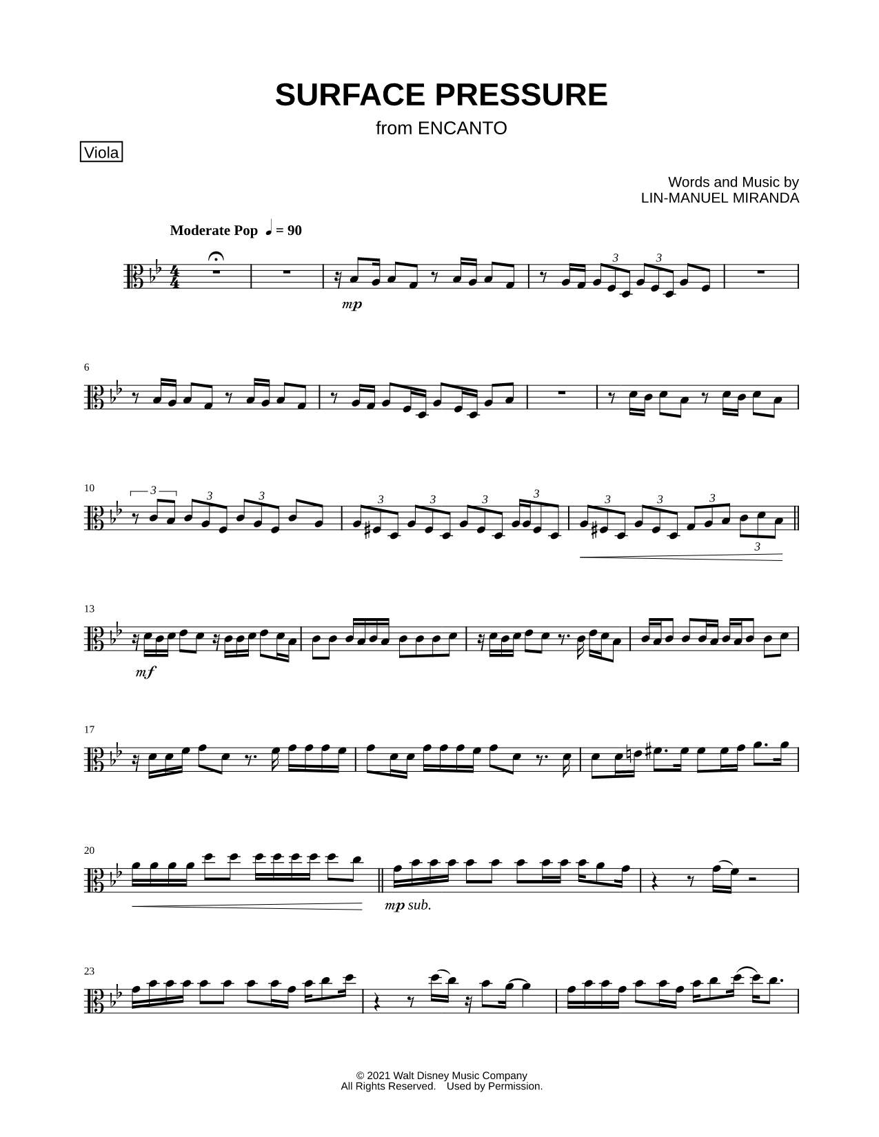 Surface Pressure - Viola