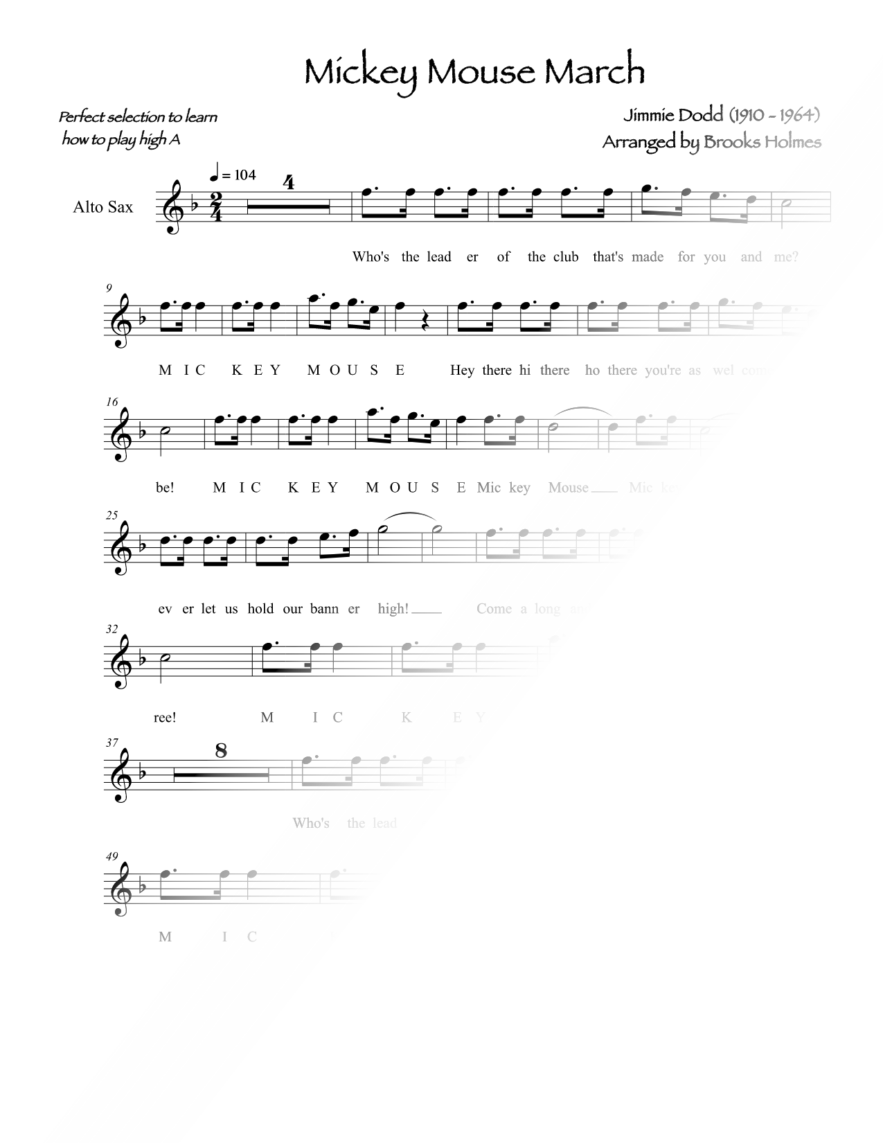 Mickey Mouse March