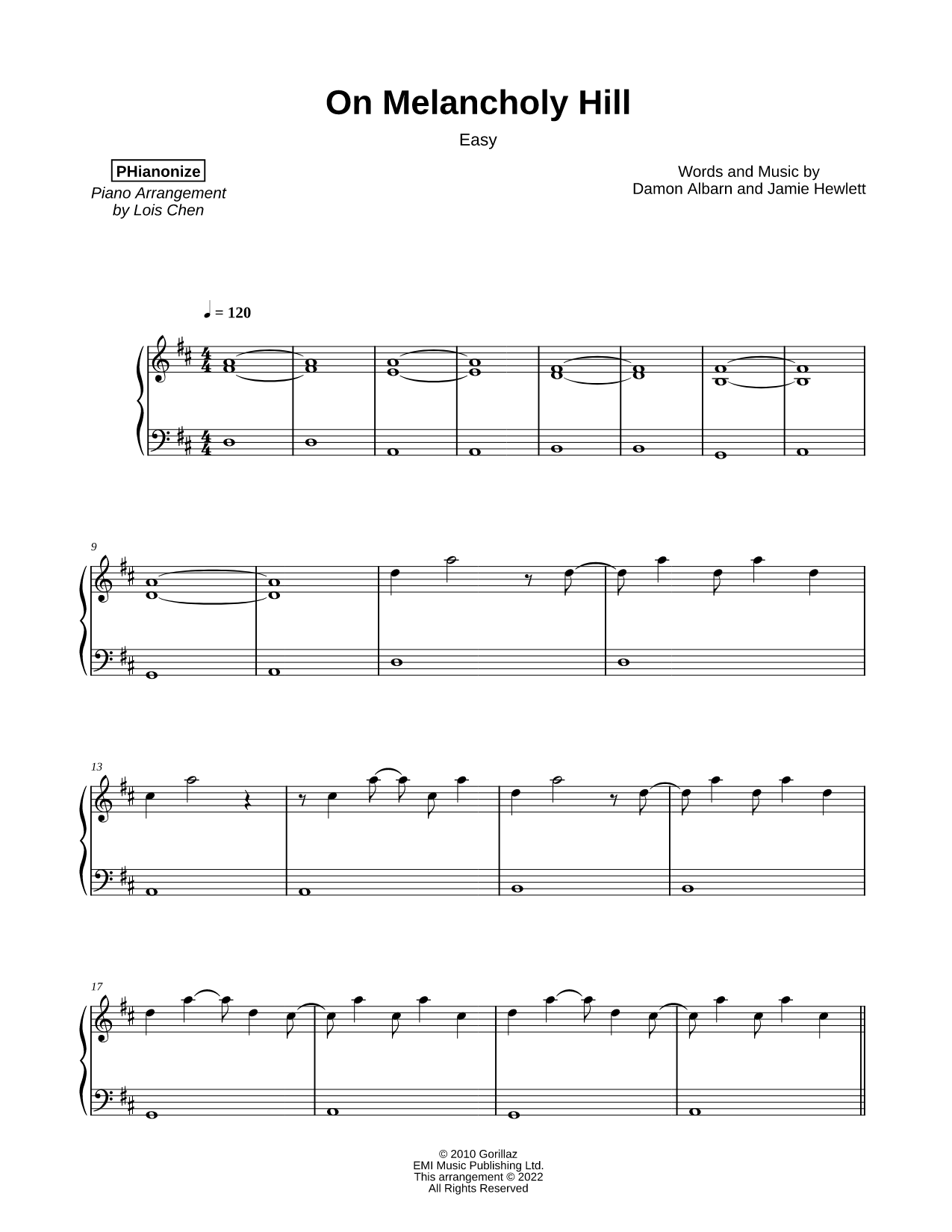 On Melancholy Hill [easy]