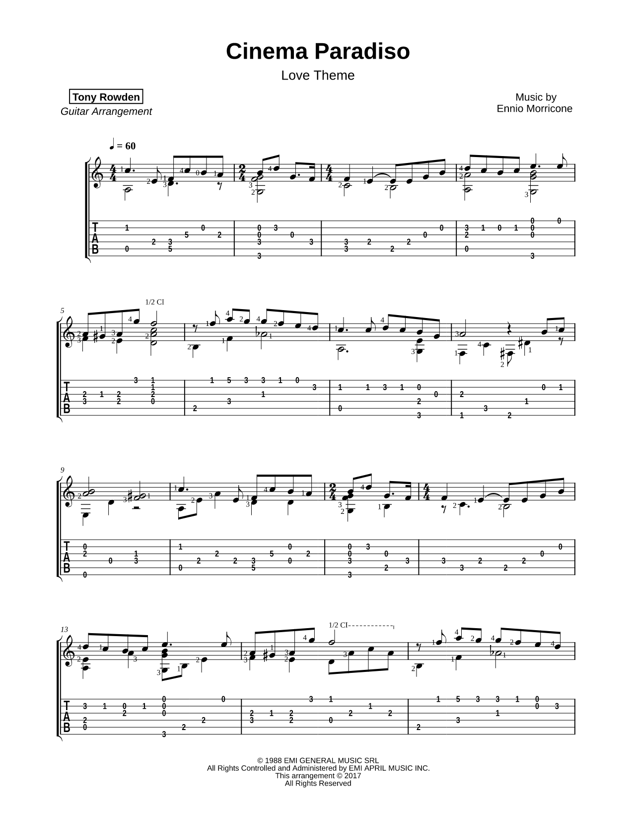 Cinema Paradiso Love Theme
