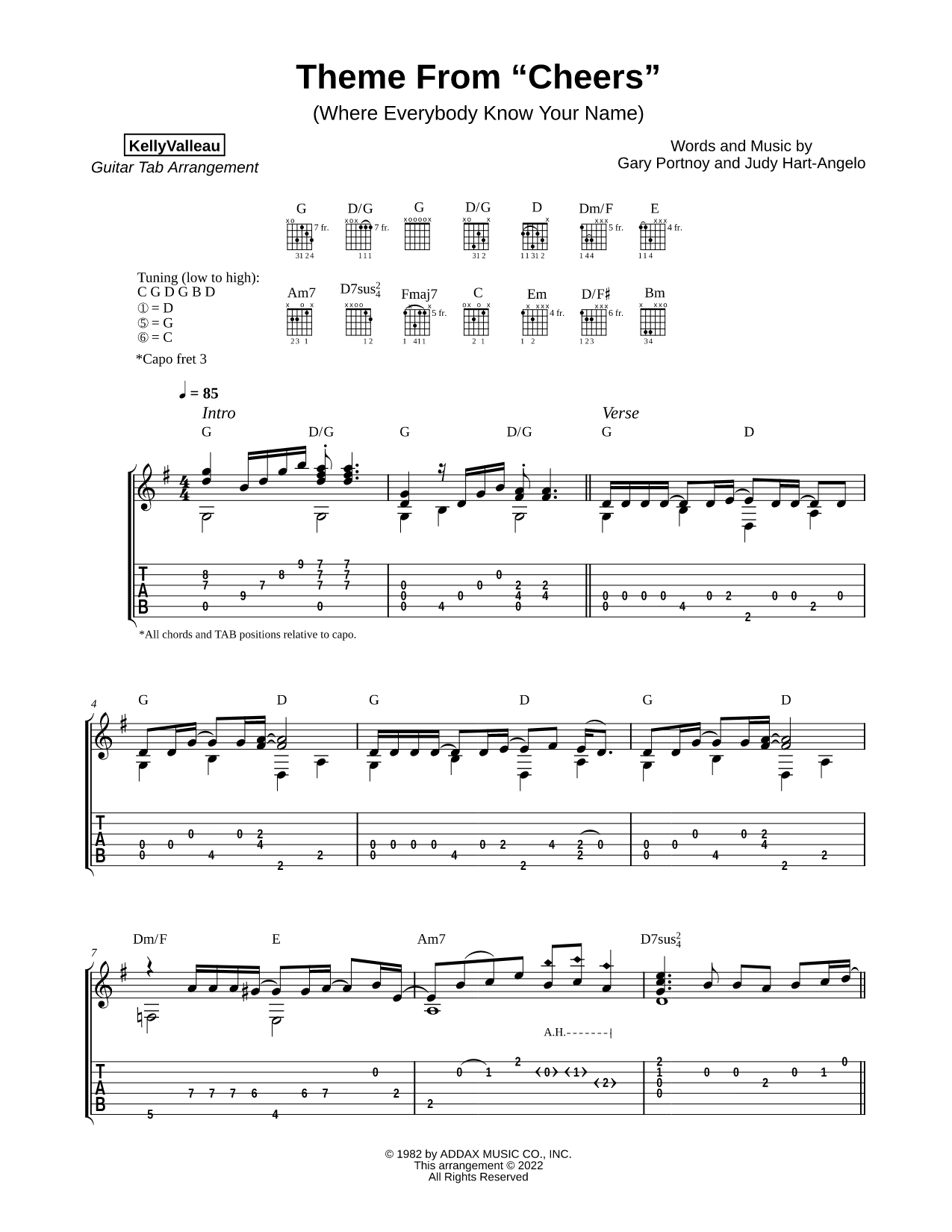 Theme from Cheers (Where Everybody Knows Your Name)