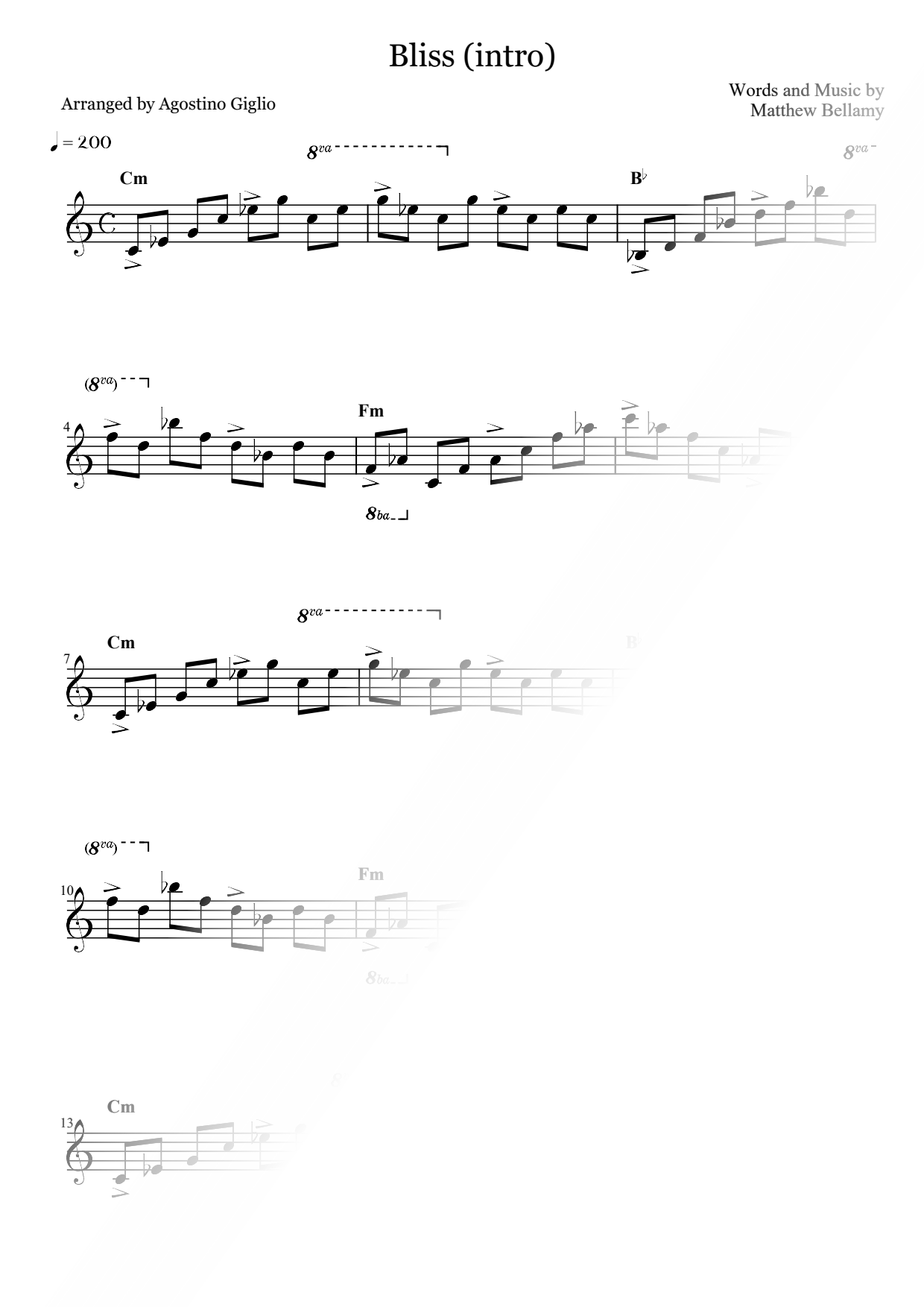 Bliss (Intro)