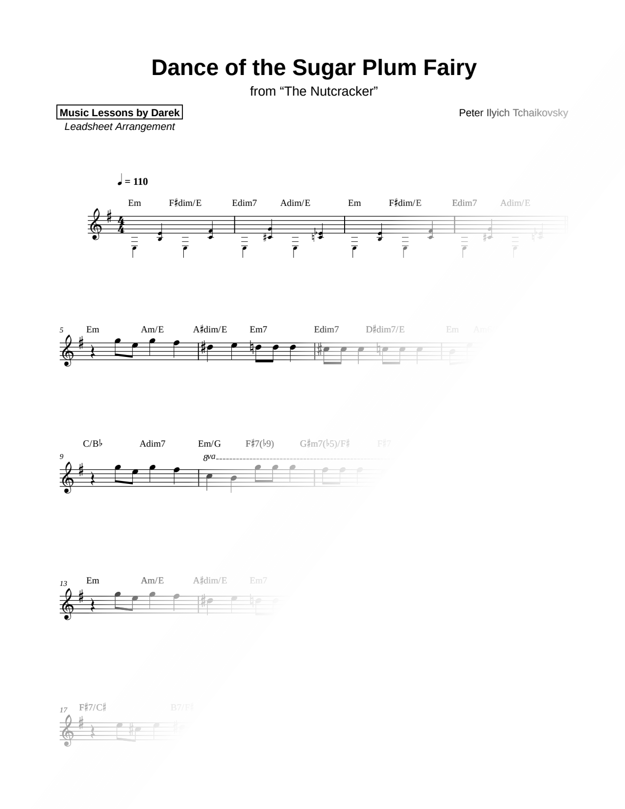 Dance of the Sugar Plum Fairy