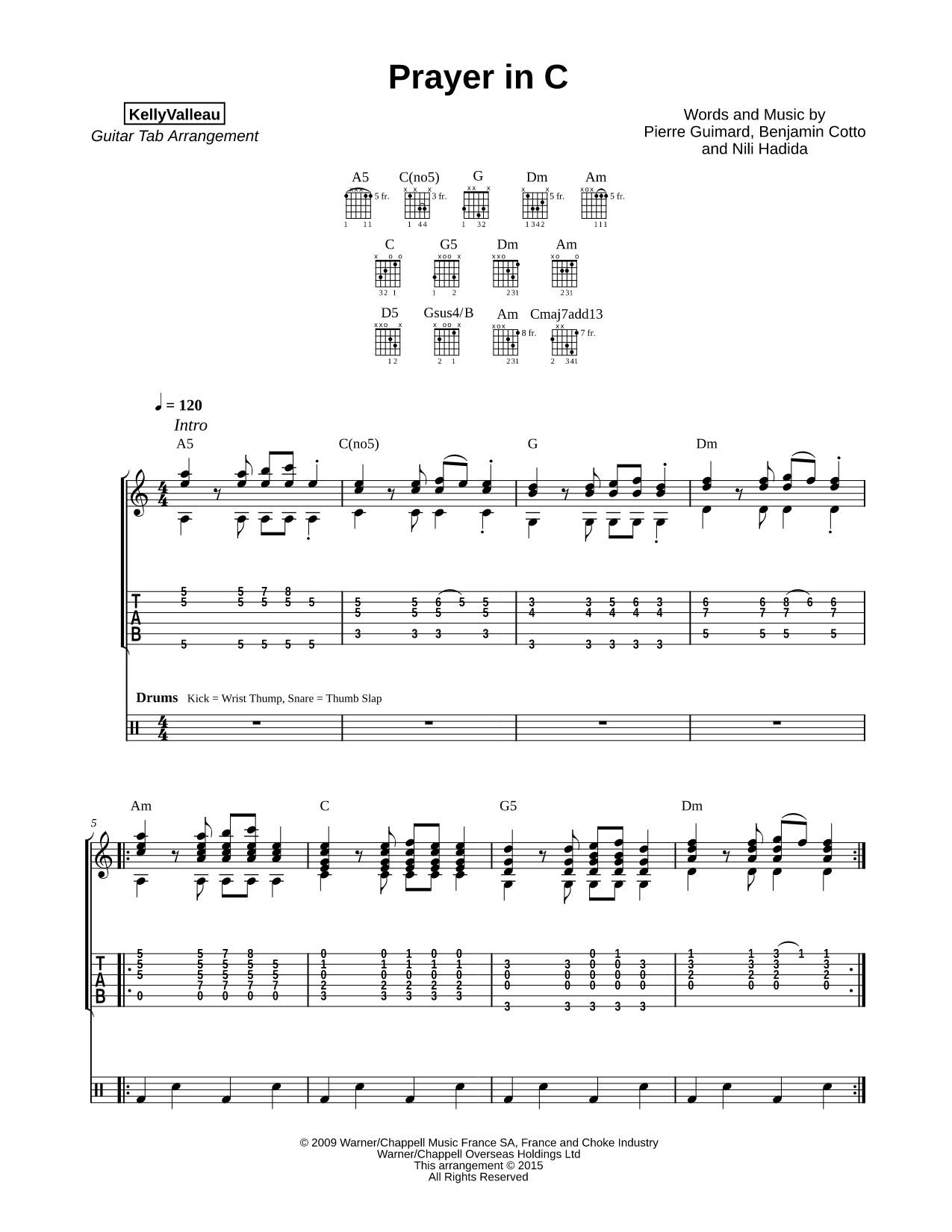 Prayer in C