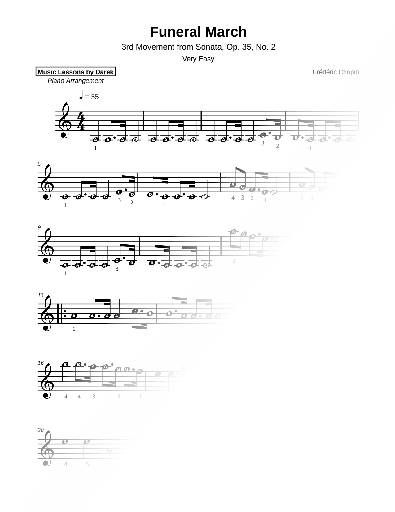 Funeral March [very easy]