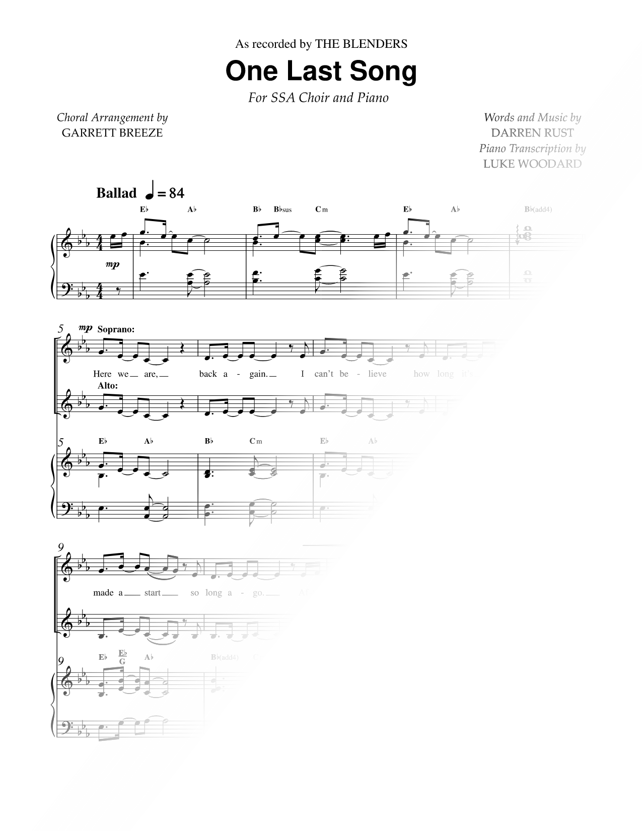 One Last Song