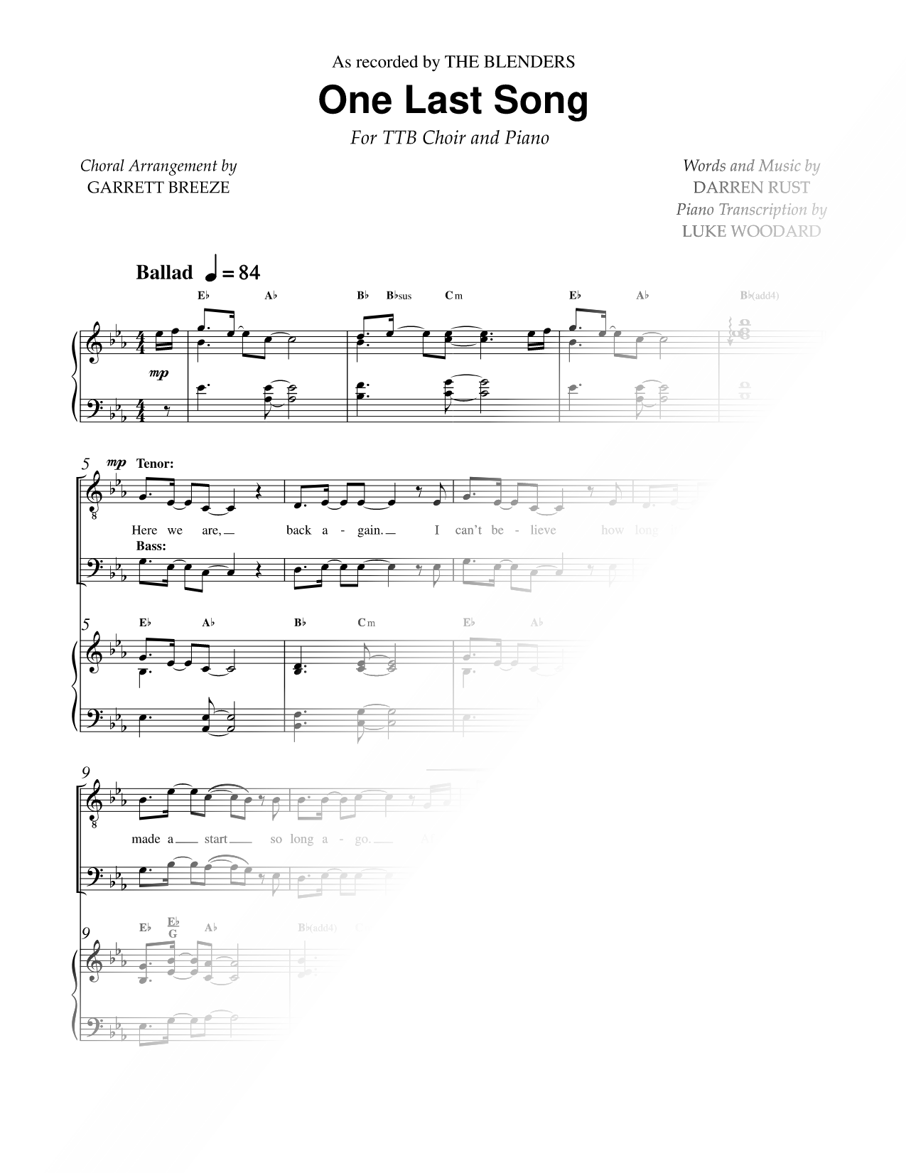 One Last Song