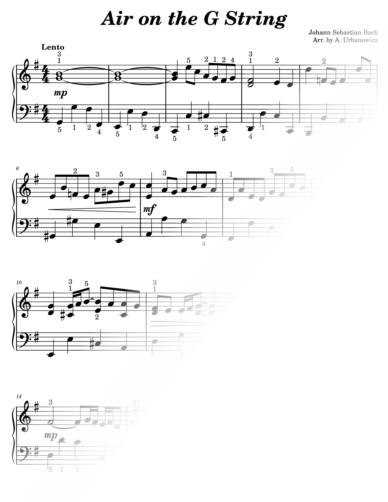 Air on the G String